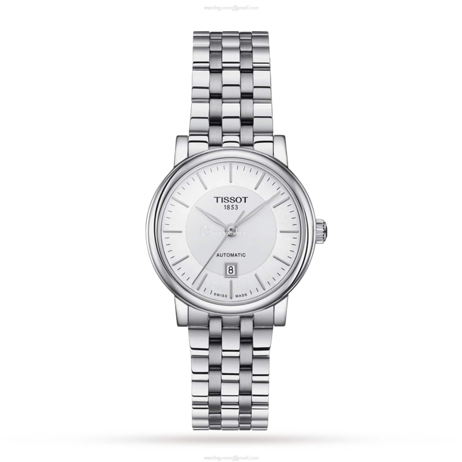 Tissot T-Classic Automatic Watch - Silver Dial - 30mm Stainless Steel