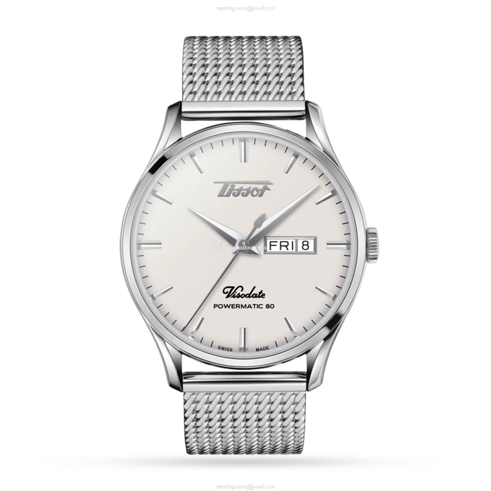 Tissot T-Heritage Automatic Watch - 42mm Stainless Steel - Silver Dial