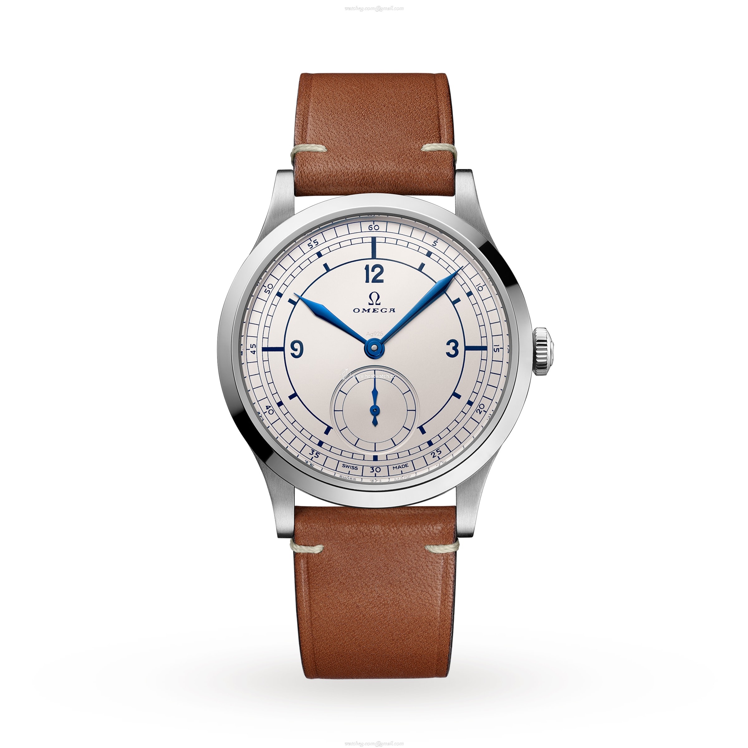Omega CK 859 Automatic Silver Dial Watch - 39mm Stainless Steel