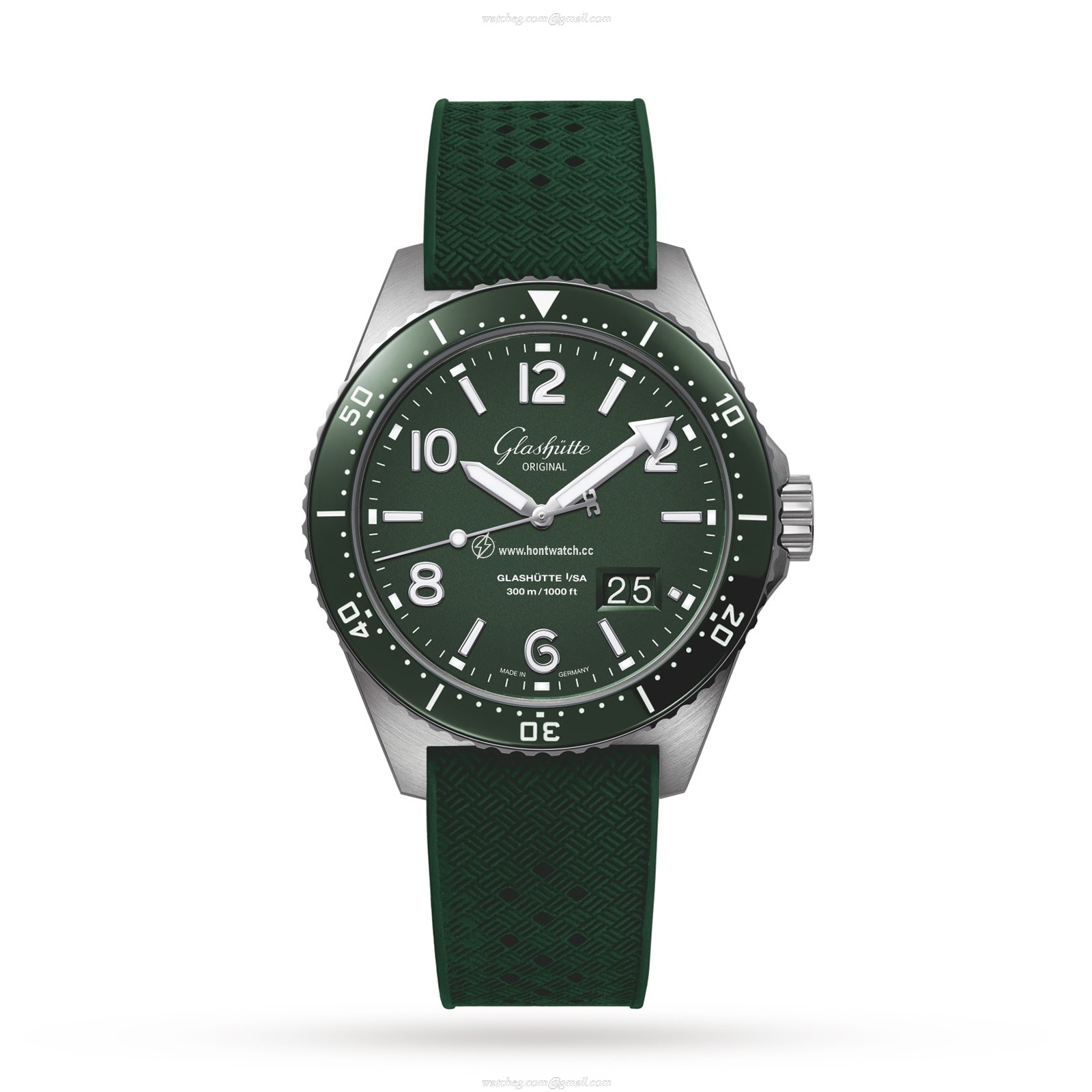 Glashutte Original Spezialist SeaQ | 43.2mm Green Dial | Automatic Watch
