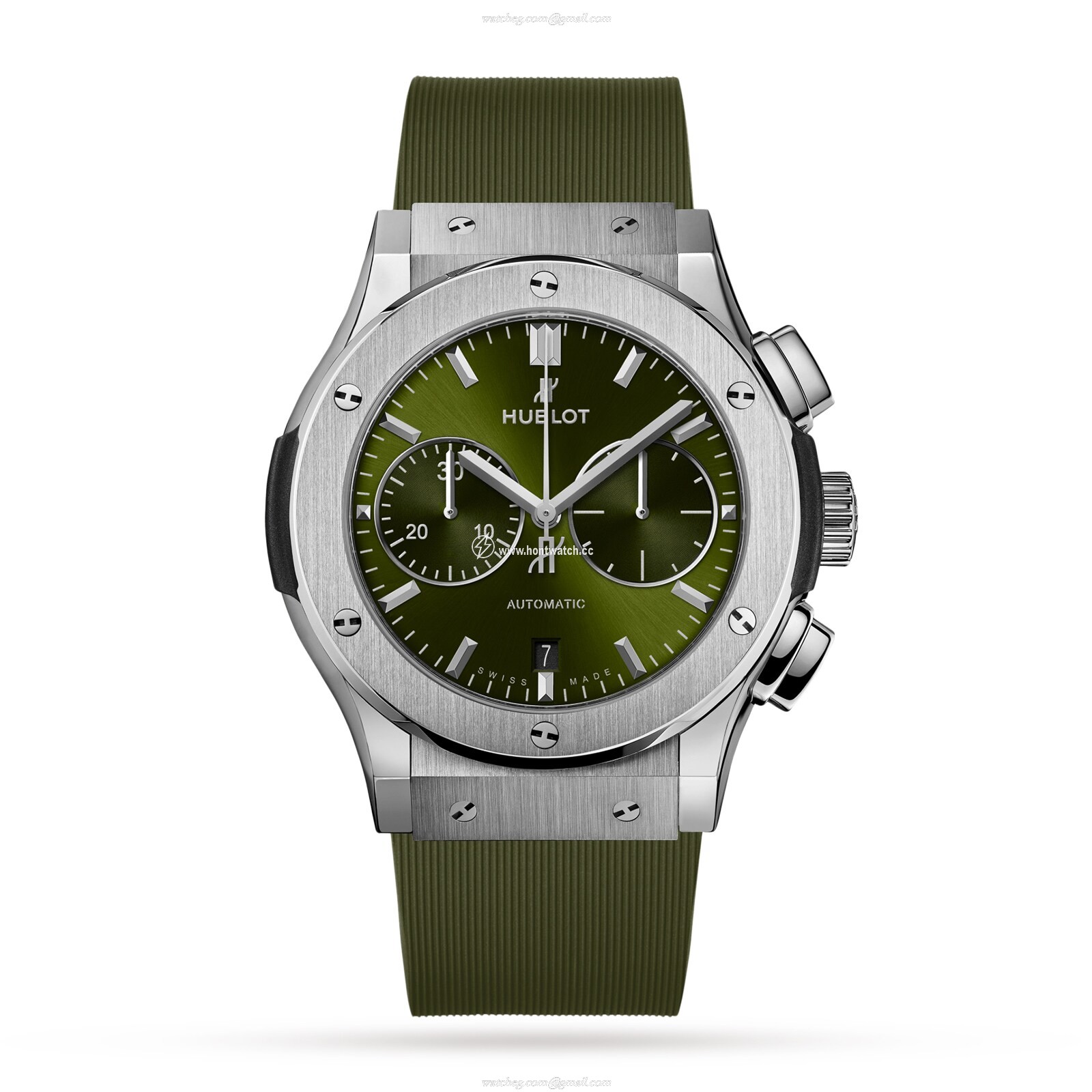 Hublot Classic Fusion Titanium Automatic Green Watch - 45mm