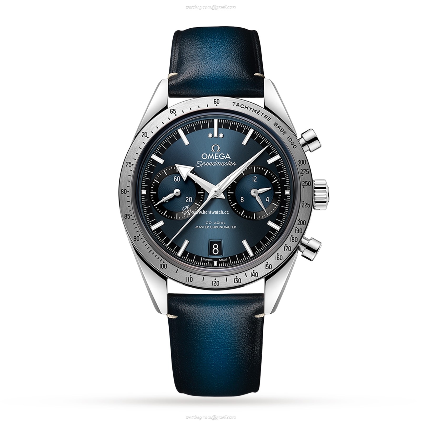 Omega Speedmaster 57 | 40.5mm Blue Dial | Manual Winding | Stainless Steel
