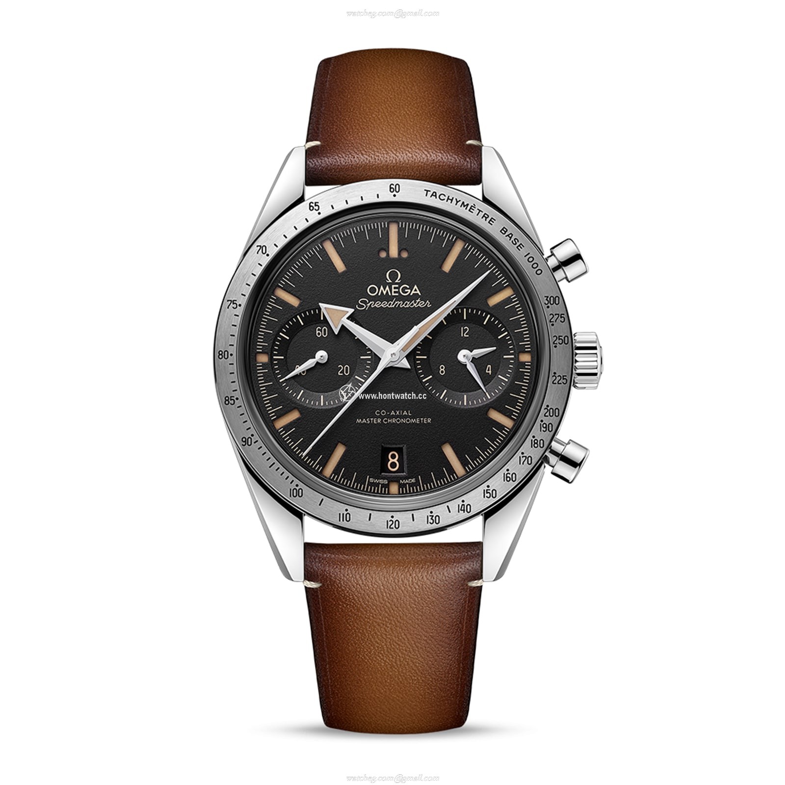 Omega Speedmaster 57 | 40.5mm Black Dial | Manual Winding | Stainless Steel