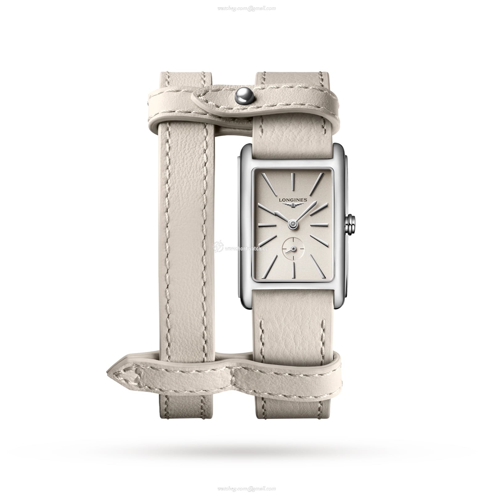 Longines Dolce Vita L52554792 | Stainless Steel Quartz Watch | Beige Dial