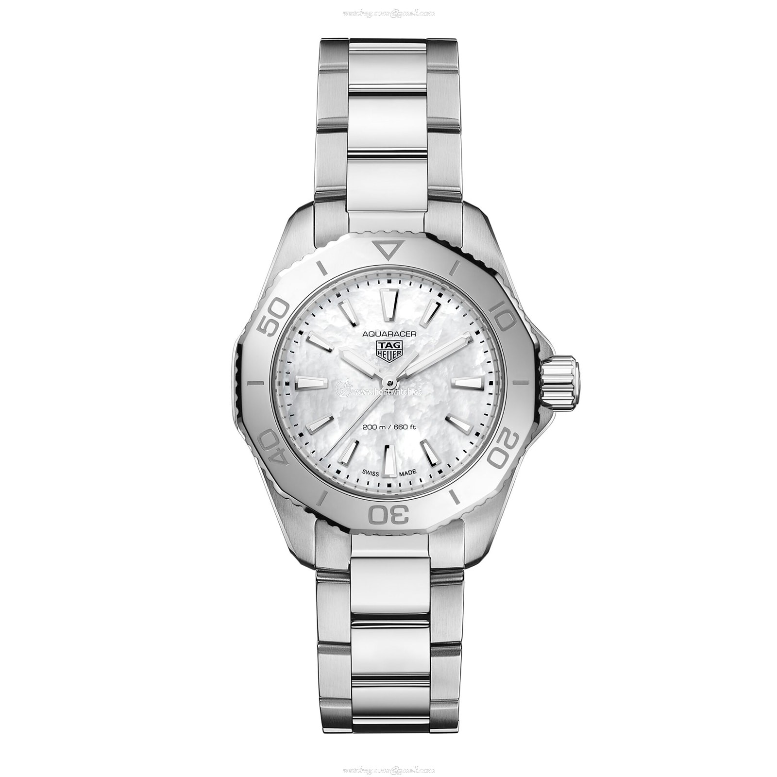 TAG Heuer Aquaracer WBP1418.BA0622 | 30mm Quartz Watch | Mother of Pearl Dial