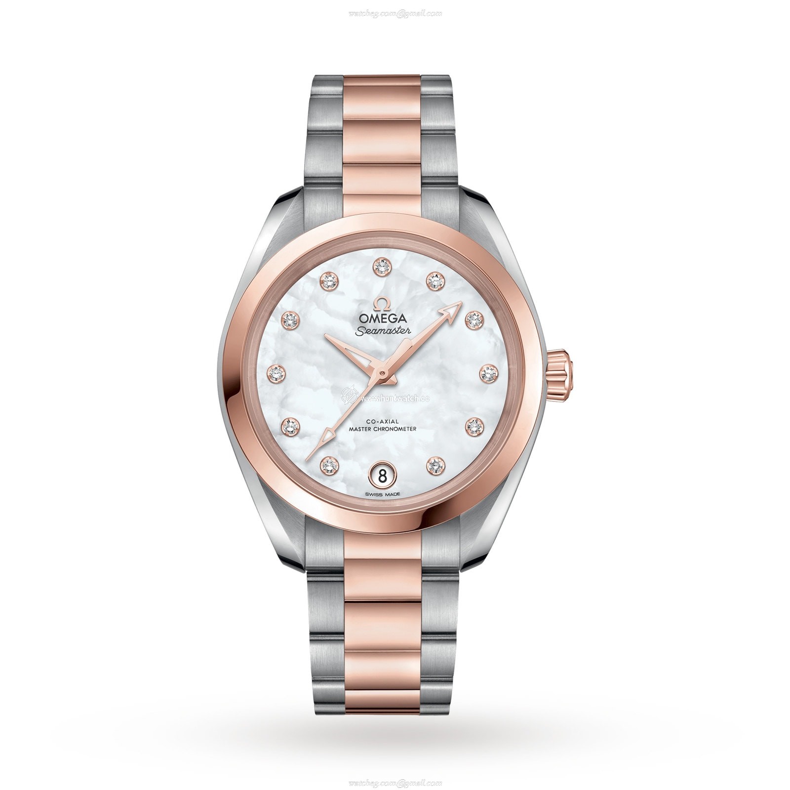 Omega Seamaster Aqua Terra 34mm Automatic - Mother of Pearl Dial - Stainless Steel