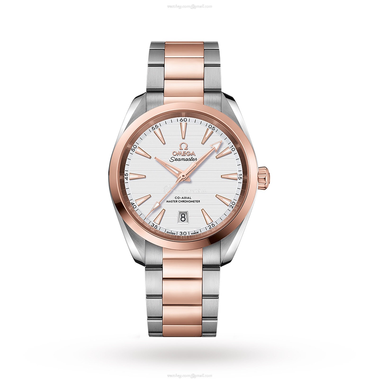 Omega Seamaster Aqua Terra 38mm Automatic White Dial Stainless Steel Watch