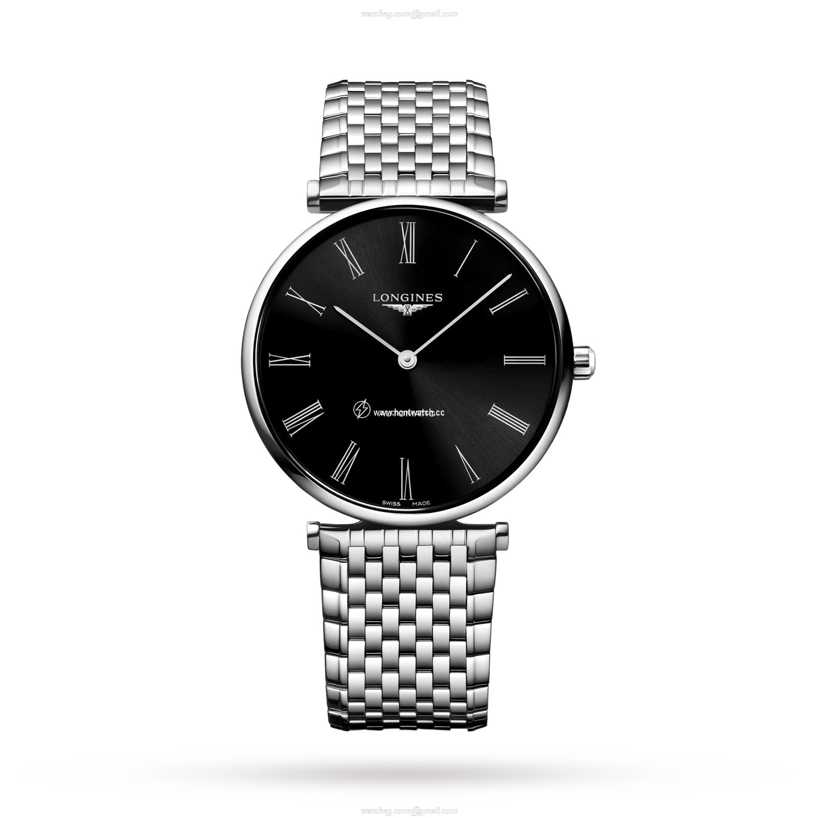 Longines La Grande Classique L49184516 | 38mm Automatic Black Dial Watch