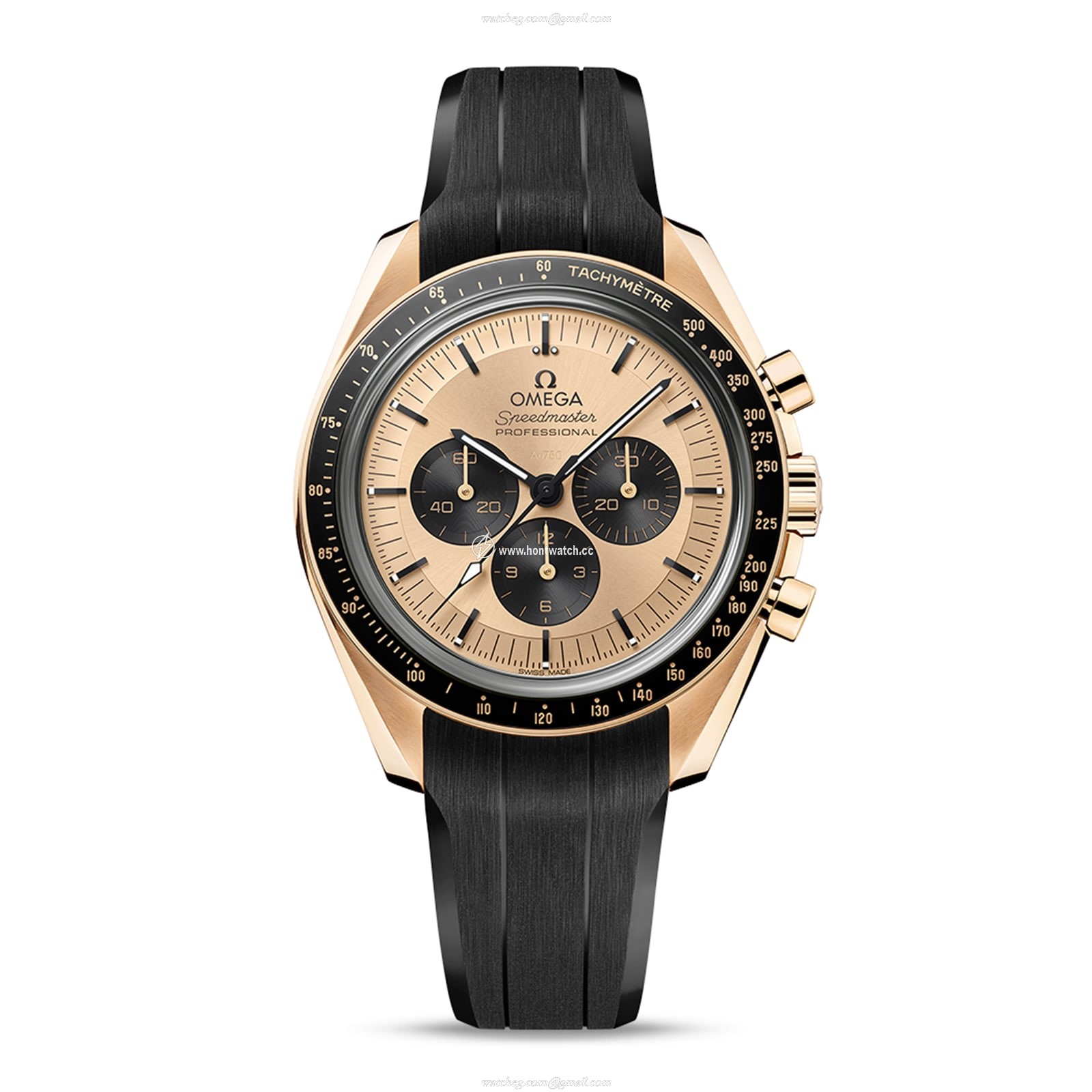 Omega Speedmaster Moonwatch - 18ct Yellow Gold - Manual Winding - 42mm