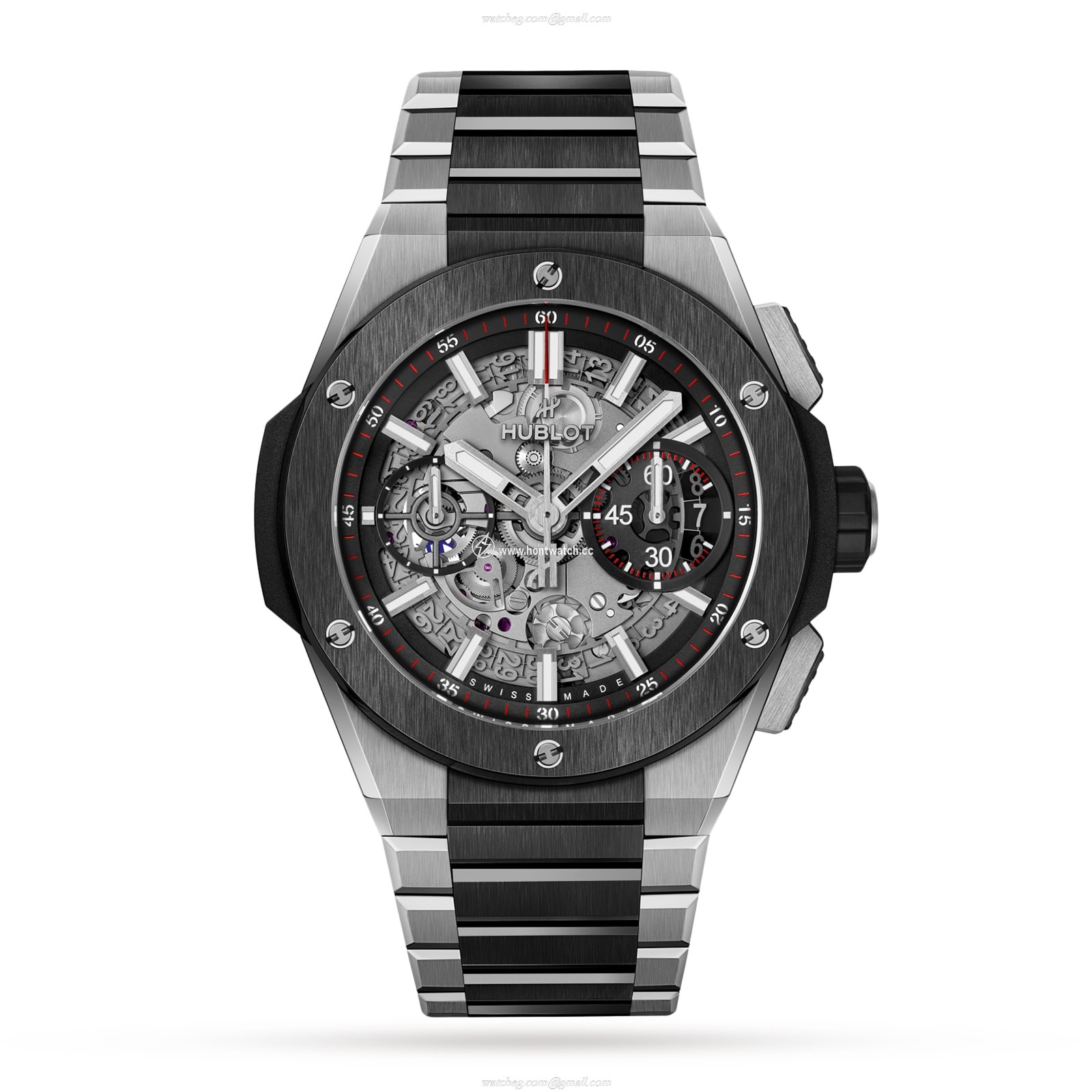Hublot Big Bang 451.NM.1170.NM - 42mm Titanium Automatic Skeleton Watch