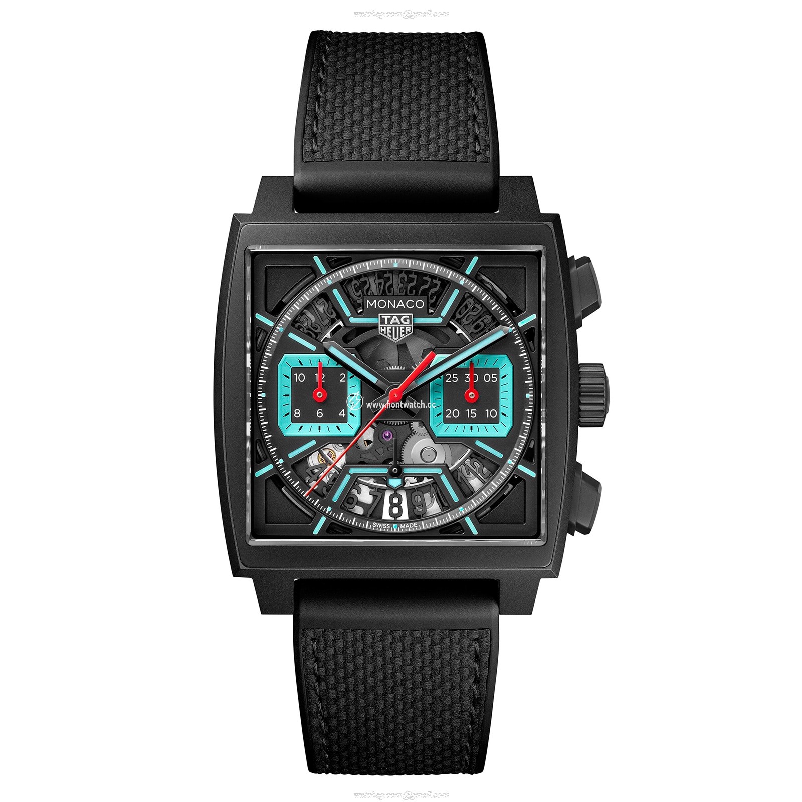 TAG Heuer Monaco CBL2184.FT6236 Titanium Automatic Watch - 39mm Black Dial
