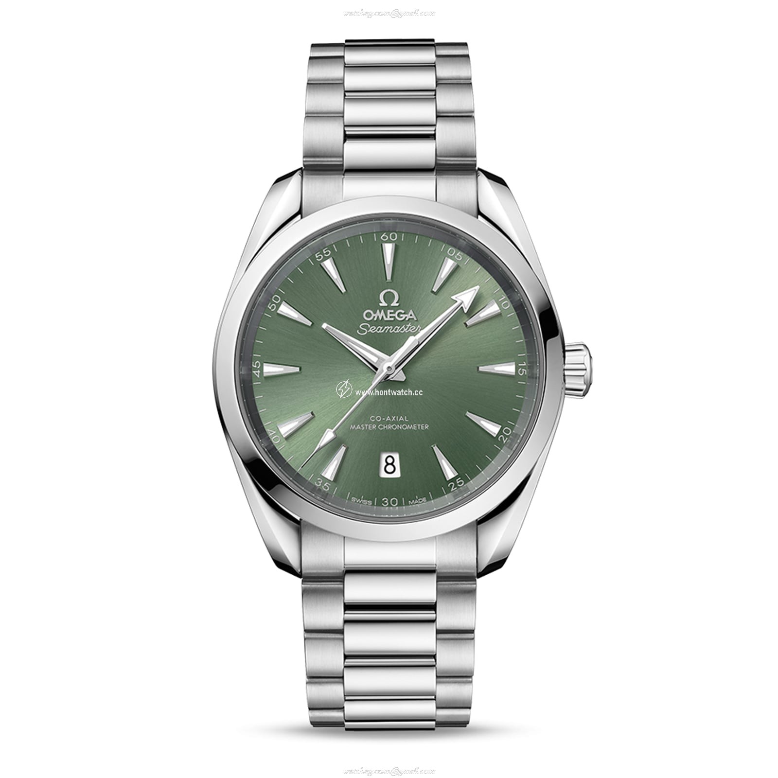 Omega Seamaster Aqua Terra 38mm Automatic Green Dial Stainless Steel Watch