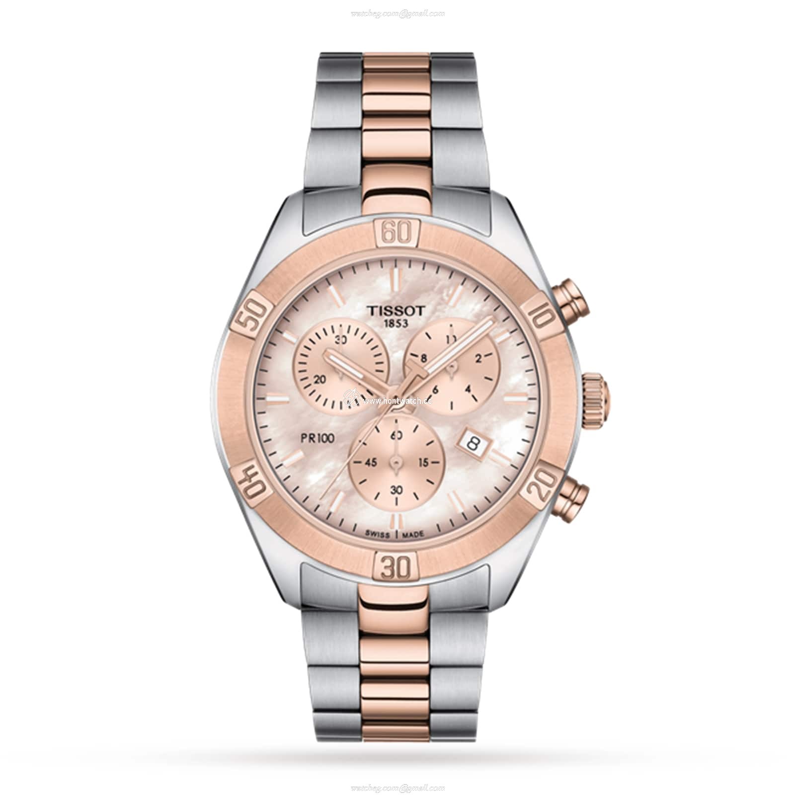 Tissot T-Classic PR 100 | 38mm Stainless Steel | Mother of Pearl Dial | Quartz