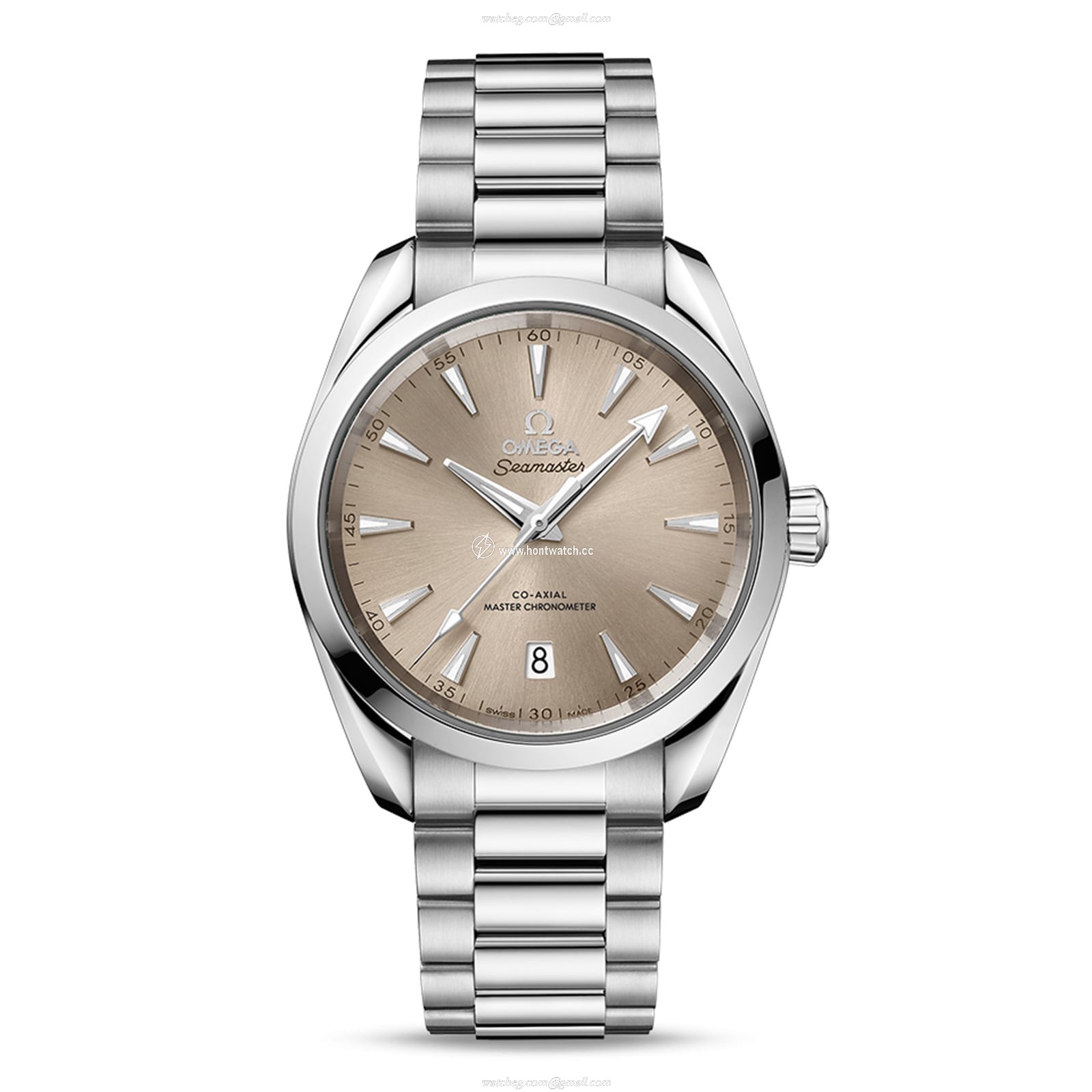 Omega Aqua Terra 38mm Automatic Ivory Dial Stainless Steel Replica Watch