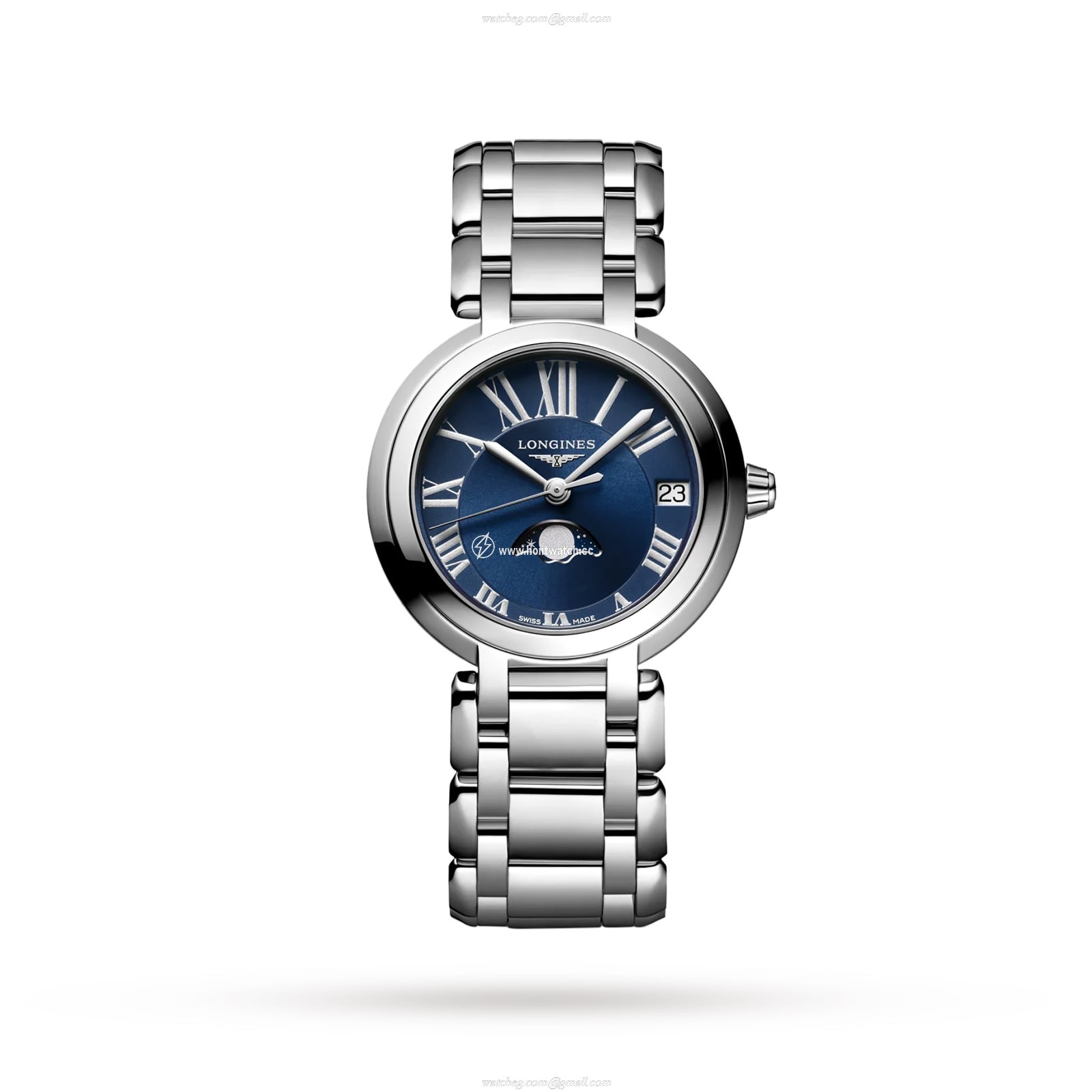 Longines Prima Luna L81154916 | Blue Dial | Stainless Steel | Quartz