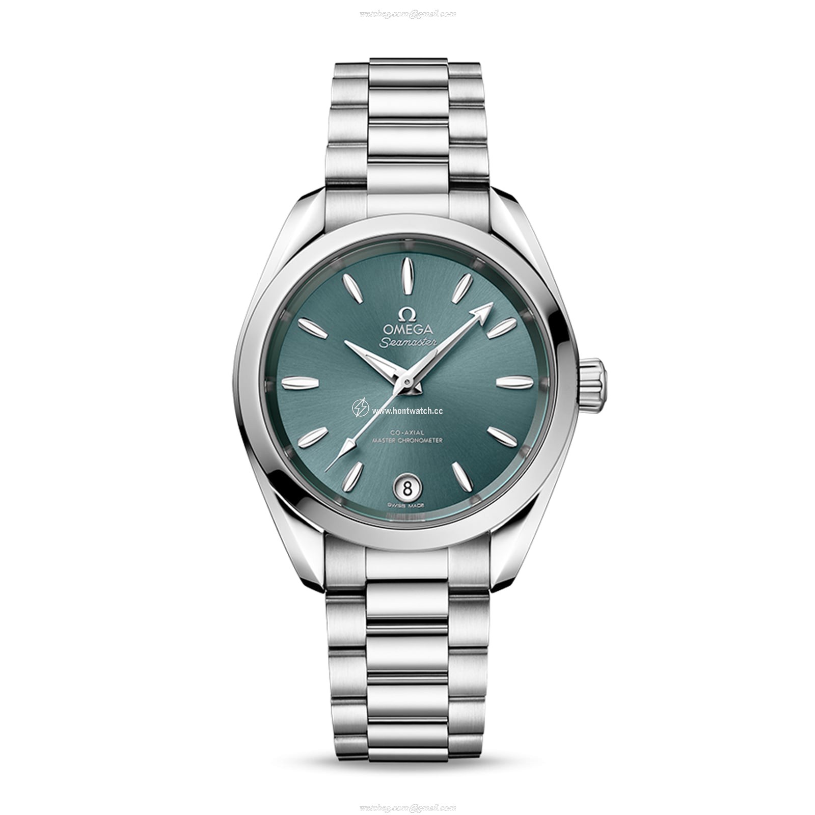 Omega Seamaster Aqua Terra 34mm Automatic Green Dial Stainless Steel Watch