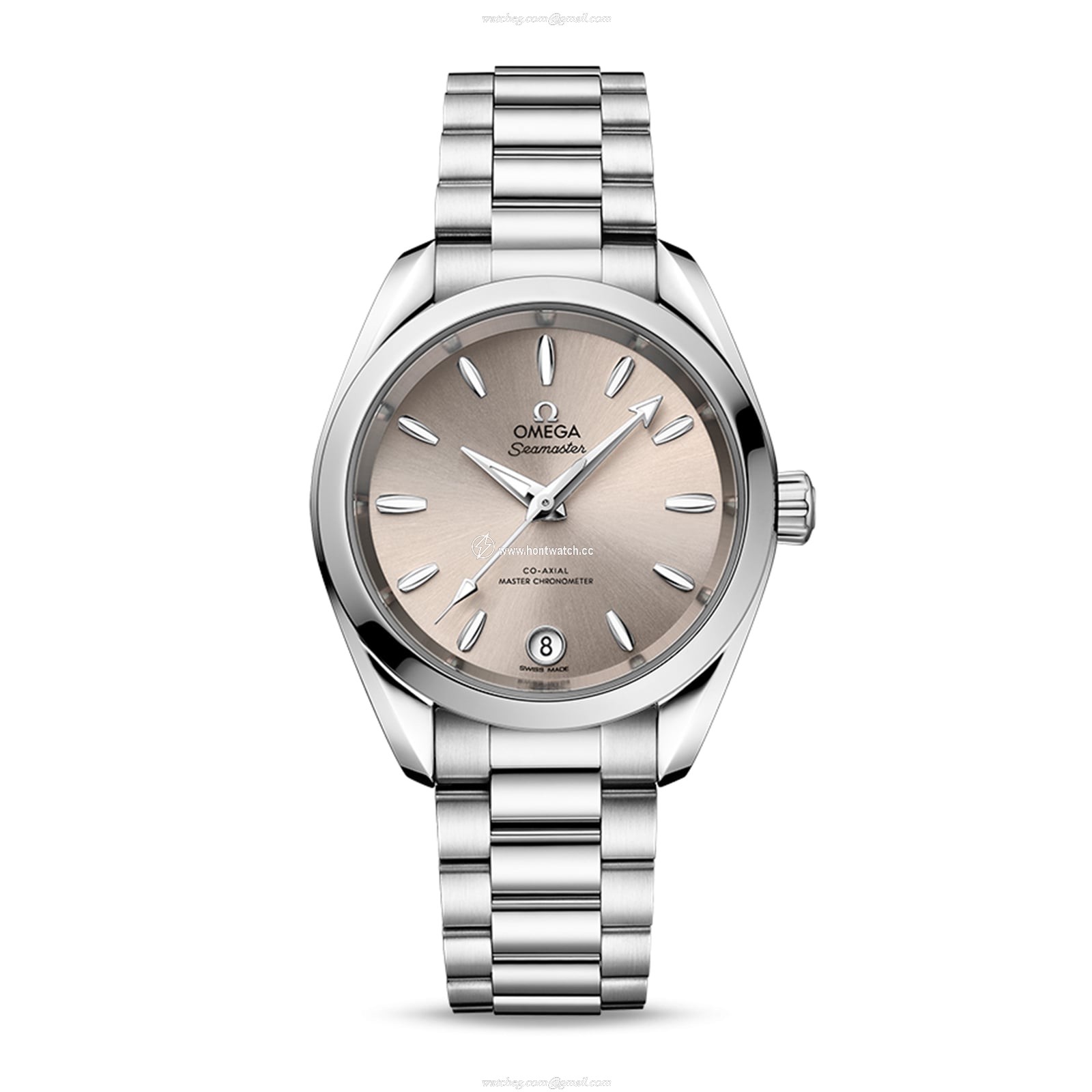 Omega Seamaster Aqua Terra 34mm Automatic Ivory Dial - Stainless Steel
