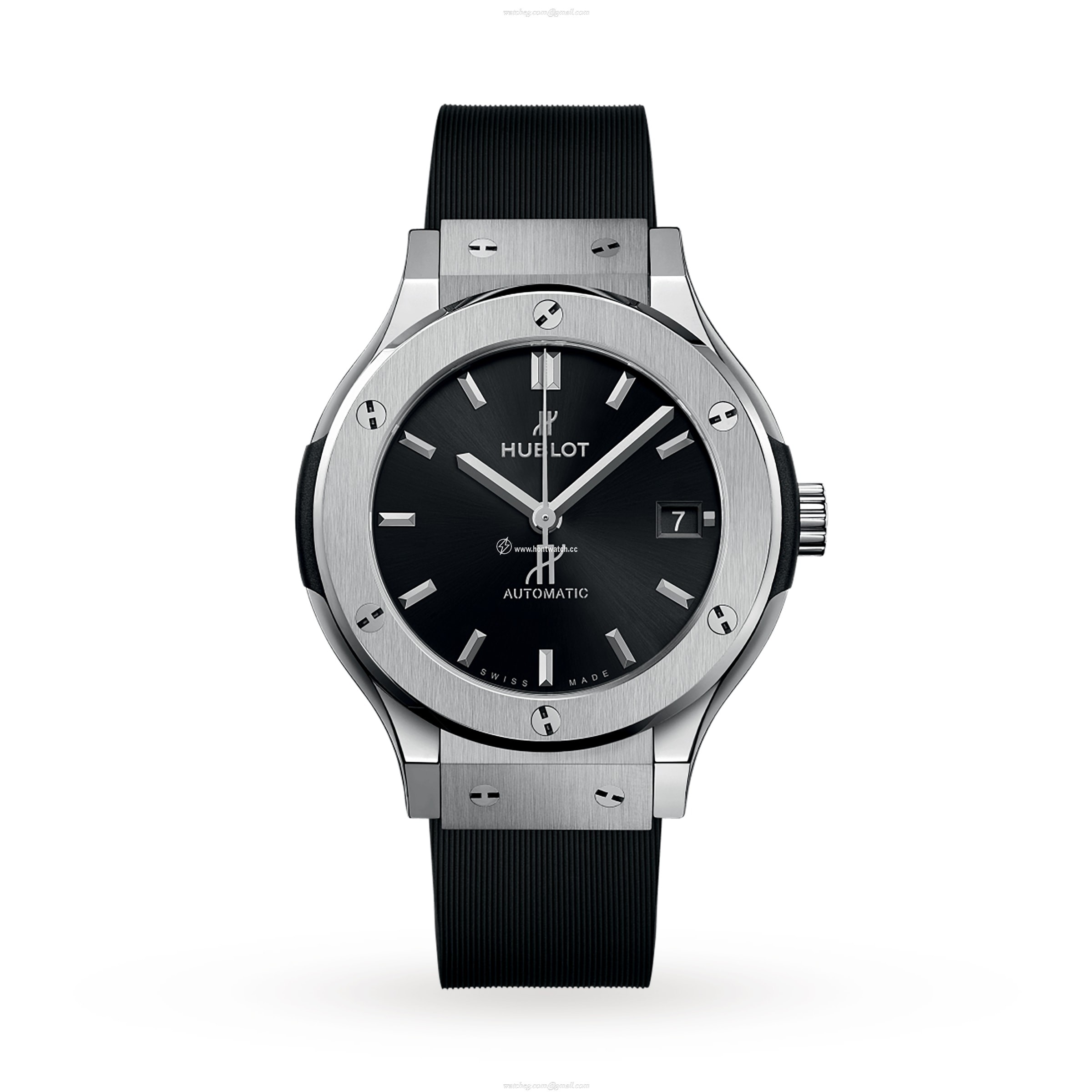 Hublot Classic Fusion Titanium Automatic Watch - 38mm Black Dial