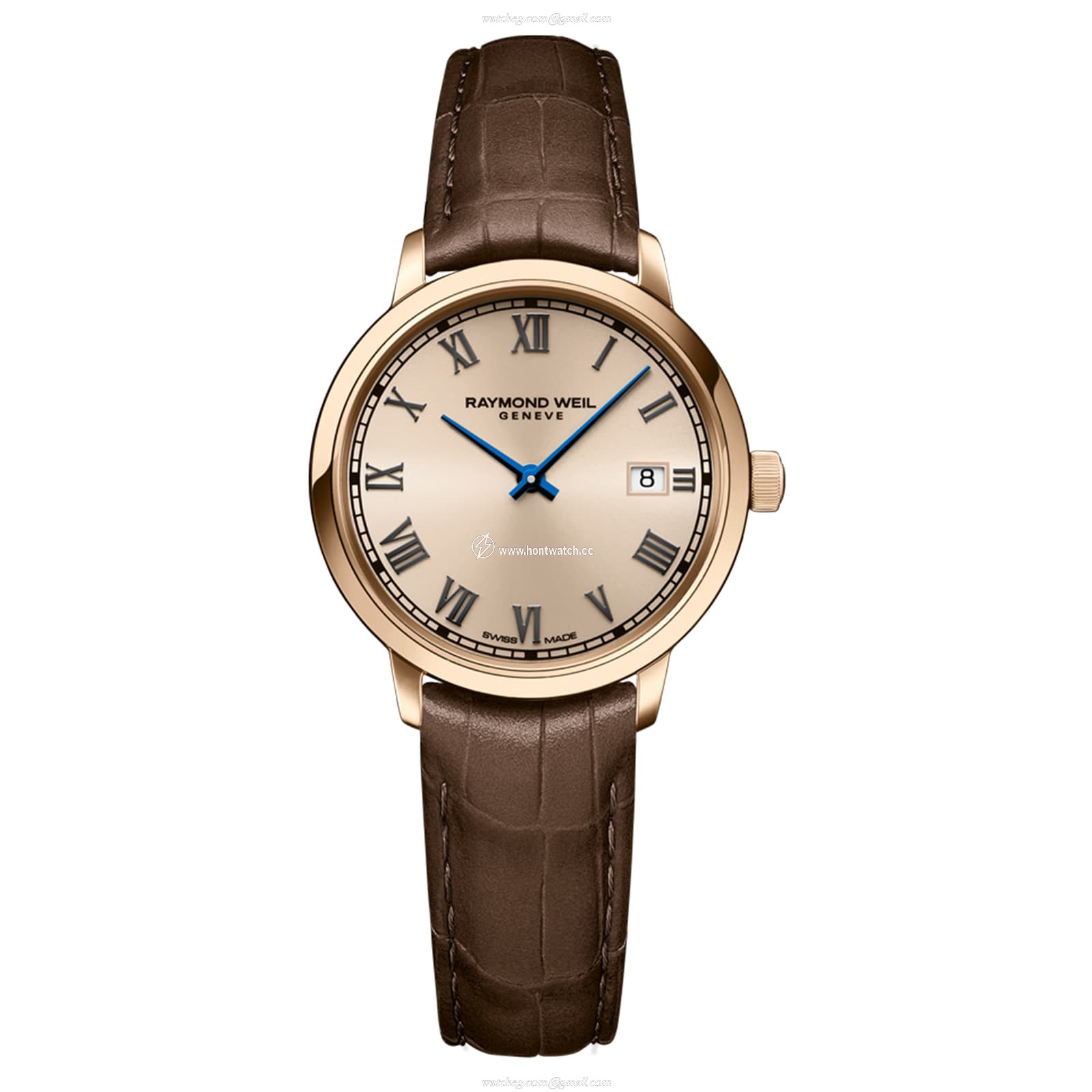 Raymond Weil Toccata Ladies Watch | Pink Dial | Rose Gold & Steel