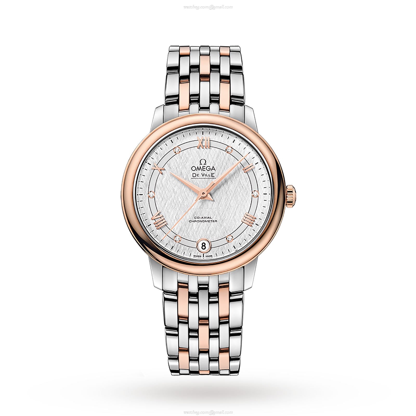 Omega De Ville Prestige | 32.5mm Stainless Steel & Rose Gold | Automatic