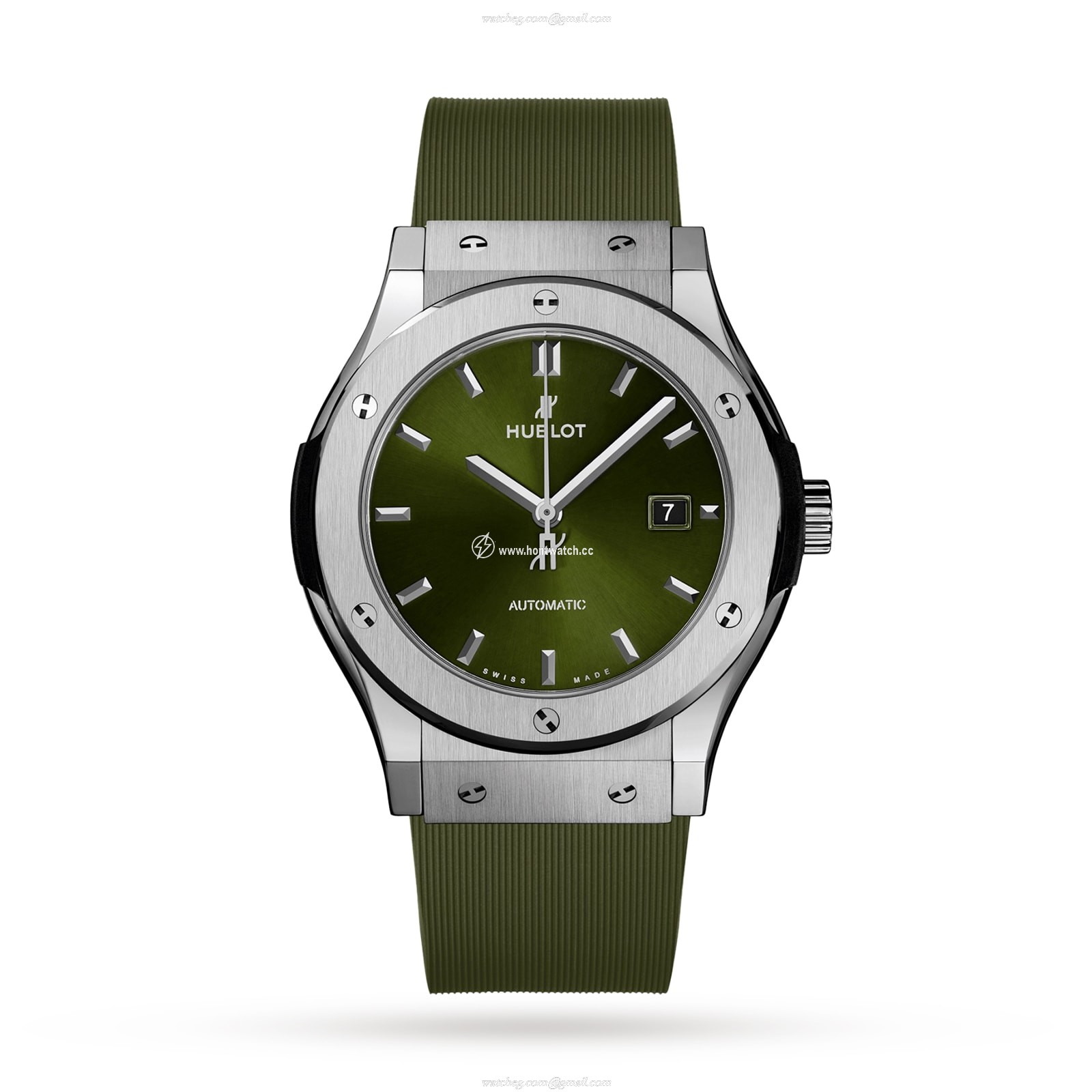 Hublot Titanium Automatic Green Replica Watch - 42mm | 542.NX.8970.RX