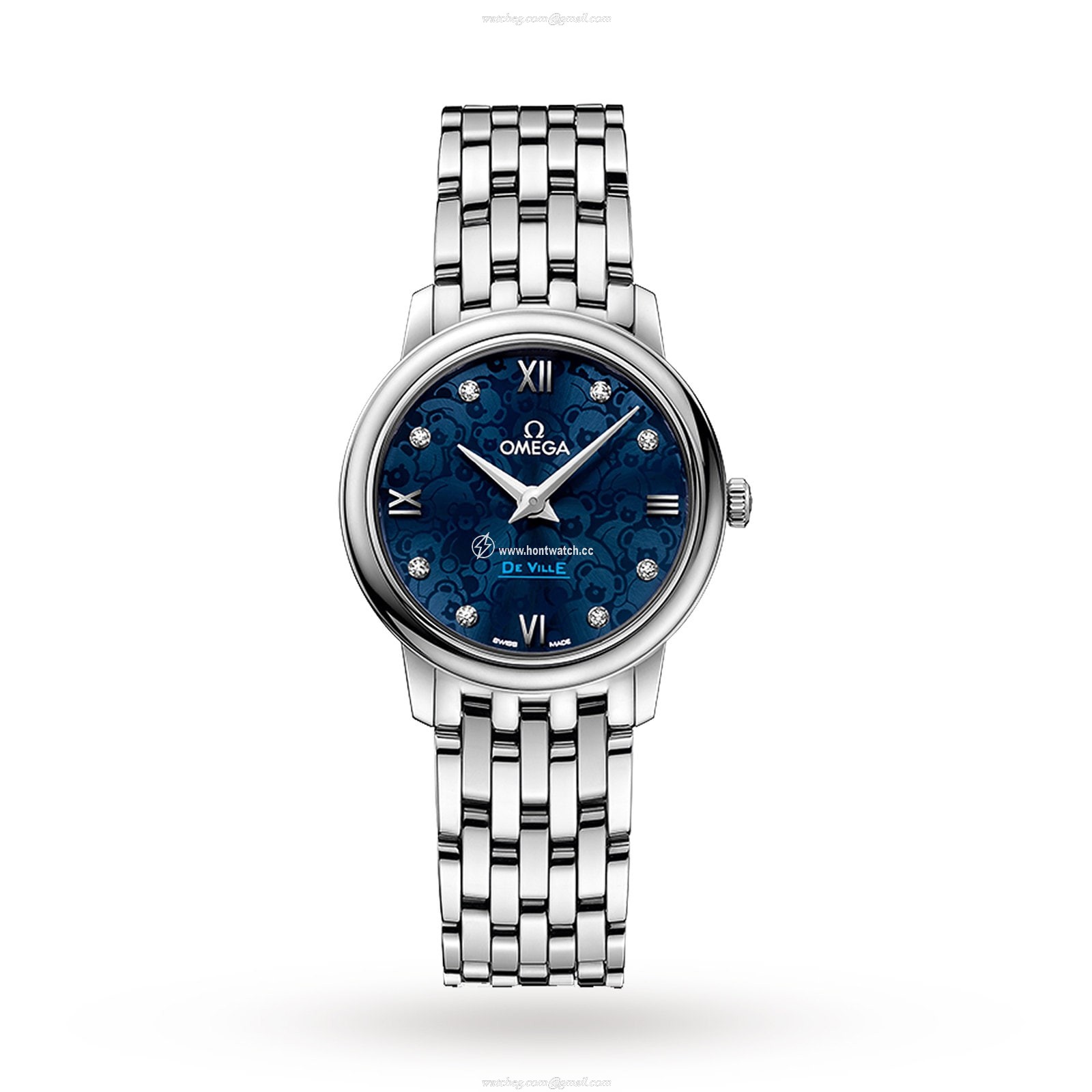 Omega De Ville Prestige Orbis | 27.4mm Stainless Steel | Blue Dial | Quartz