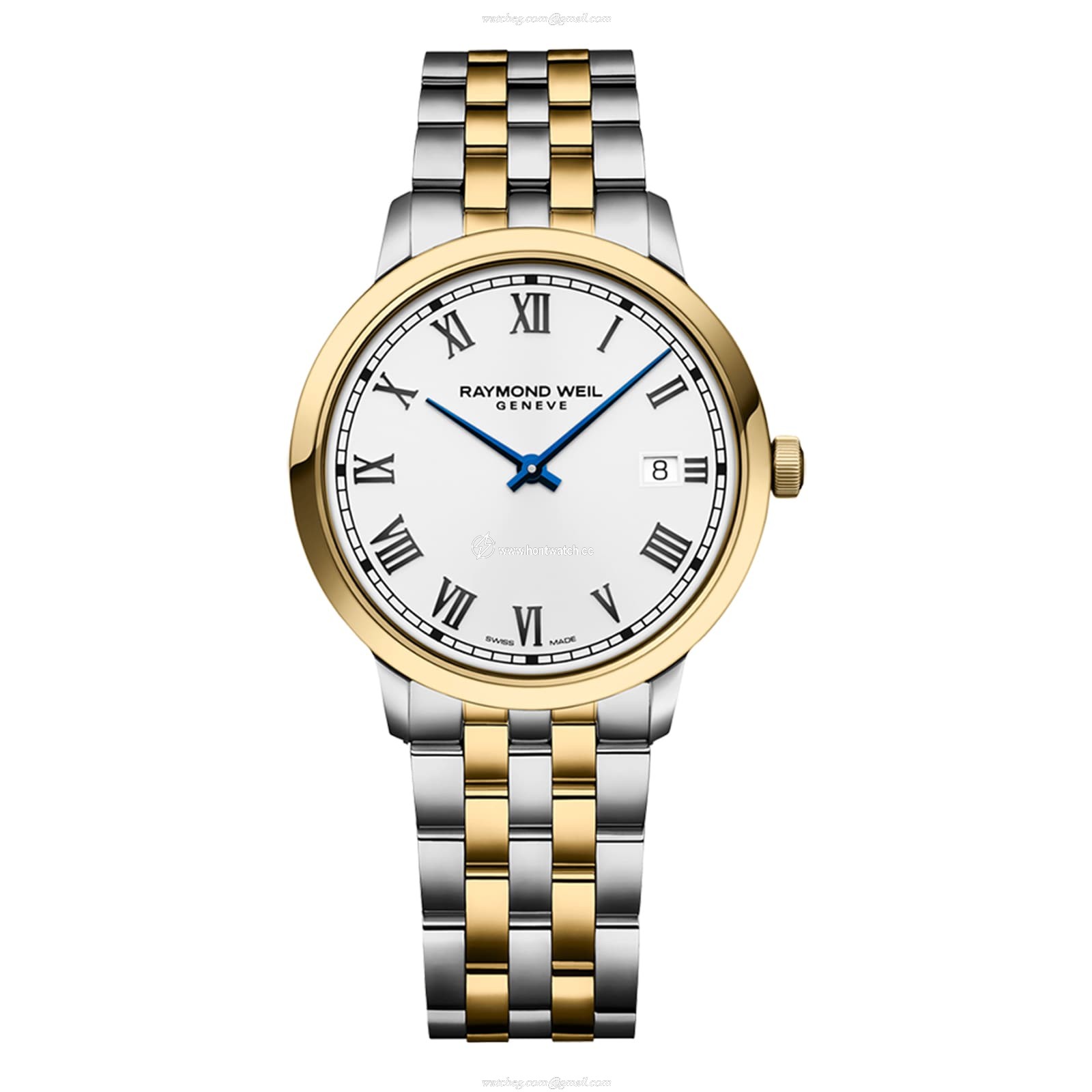 Raymond Weil Toccata 5485-STP-00359 | 39mm Steel & Gold PVD | Quartz Watch