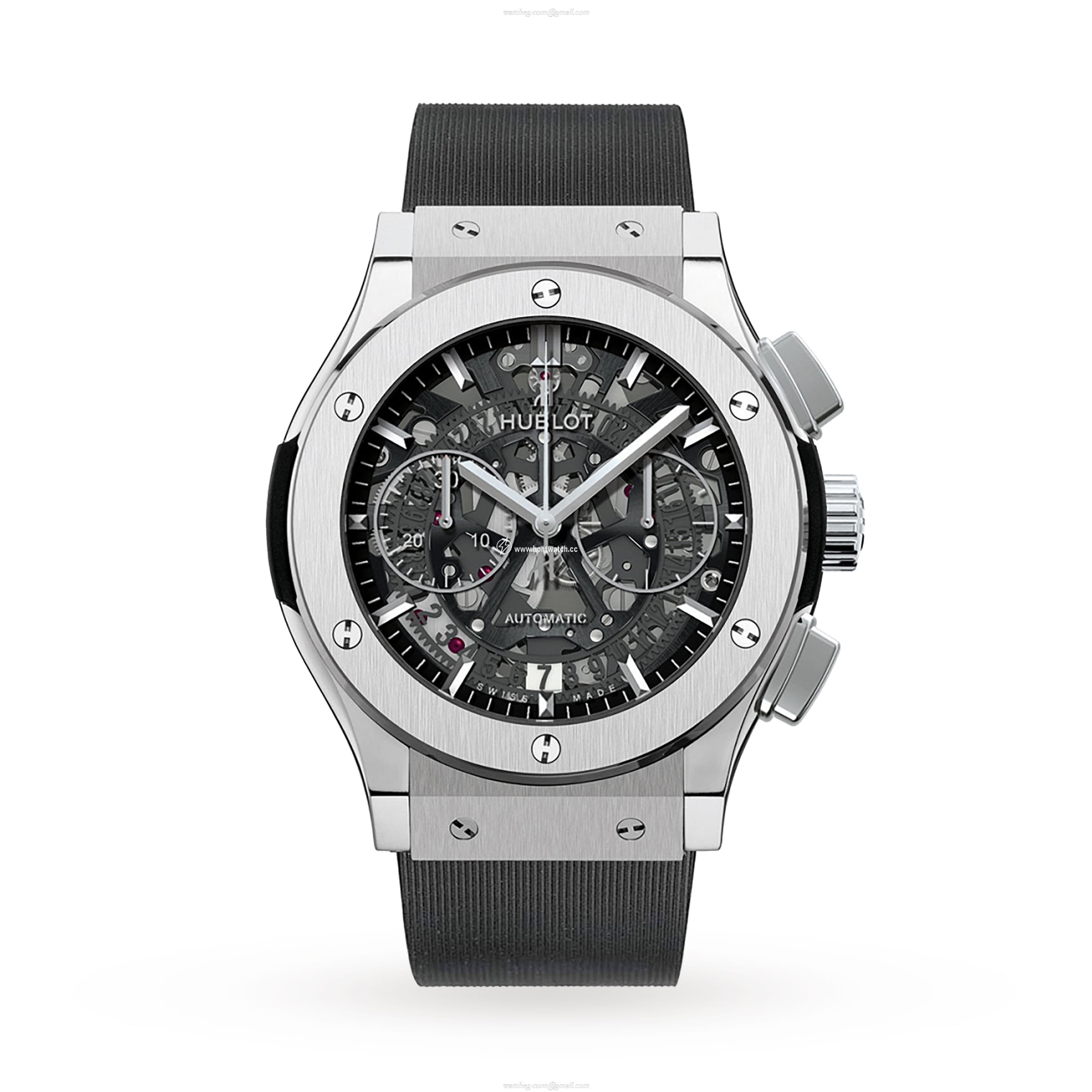 Hublot Classic Fusion Titanium Automatic Watch - 45mm Black Dial Replica