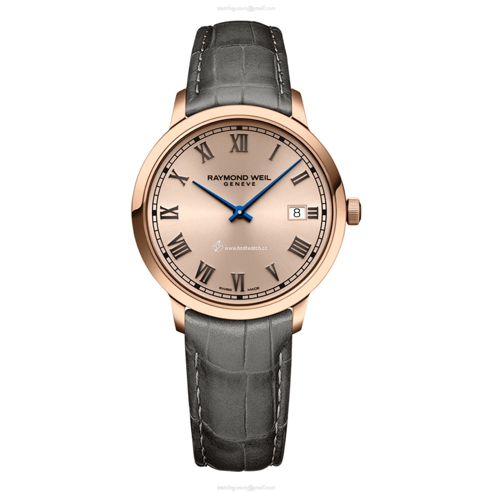 Raymond Weil Toccata 5485-PC5-00859 | 39mm Pink Dial | Rose Gold & Steel