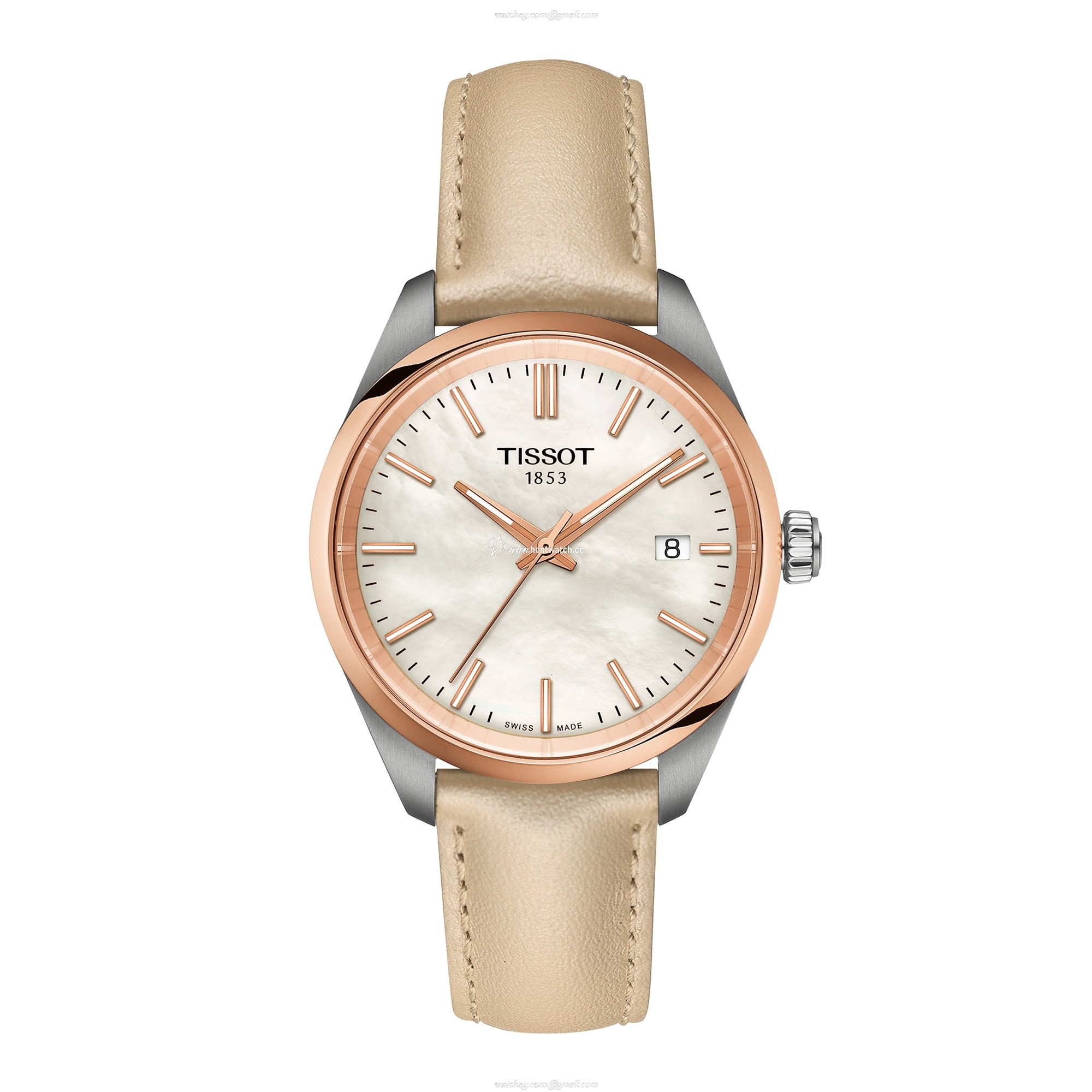 Tissot PR 100 | 34mm Stainless Steel Quartz Watch - Mother of Pearl Dial