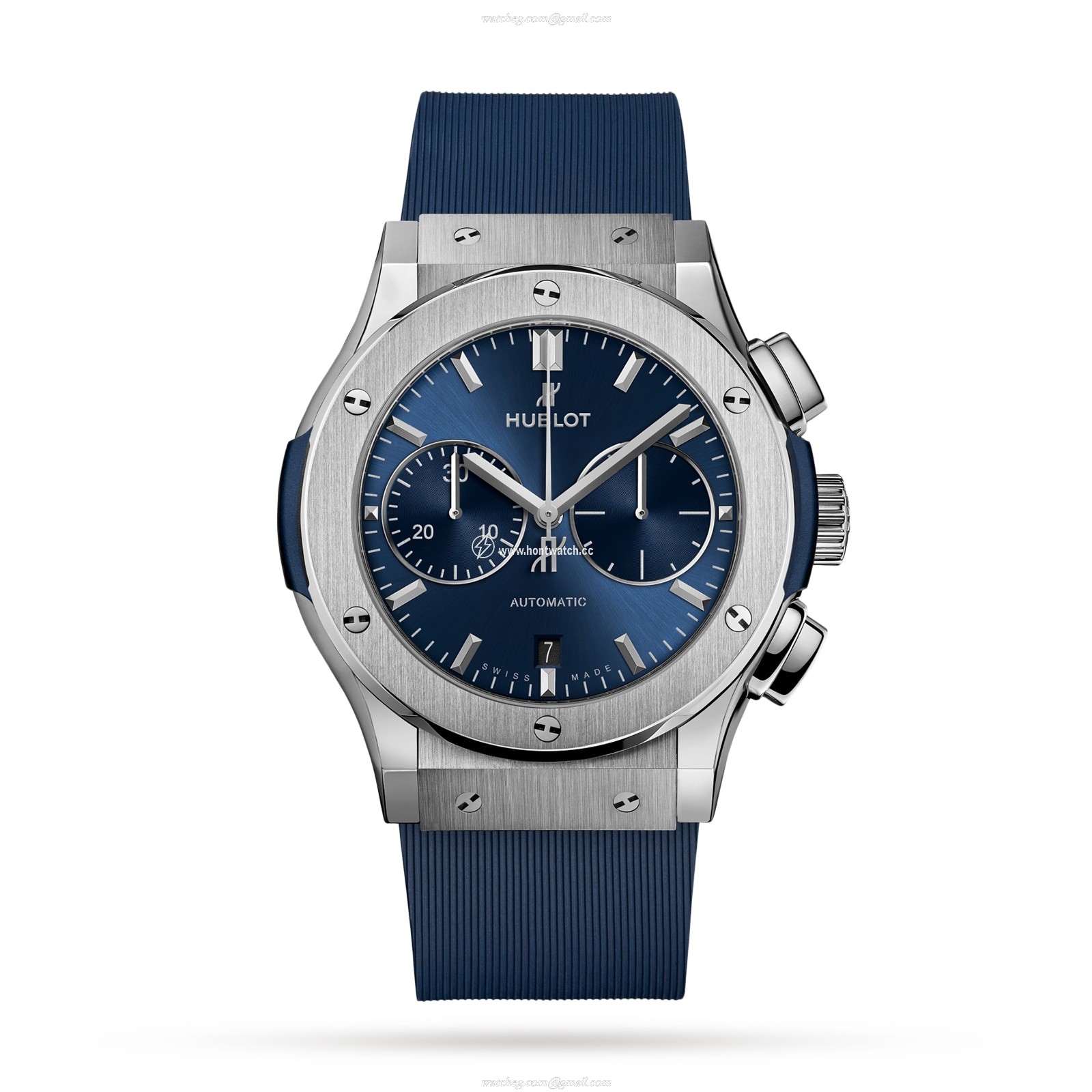 Hublot Classic Fusion Titanium Automatic Blue Replica Watch - 44mm