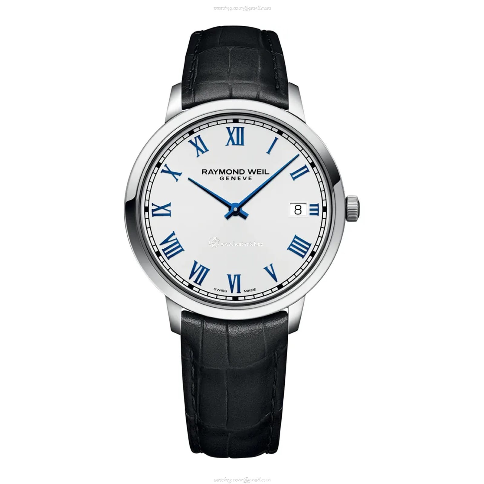 Raymond Weil Toccata Mens Watch - 42mm Stainless Steel & White Dial