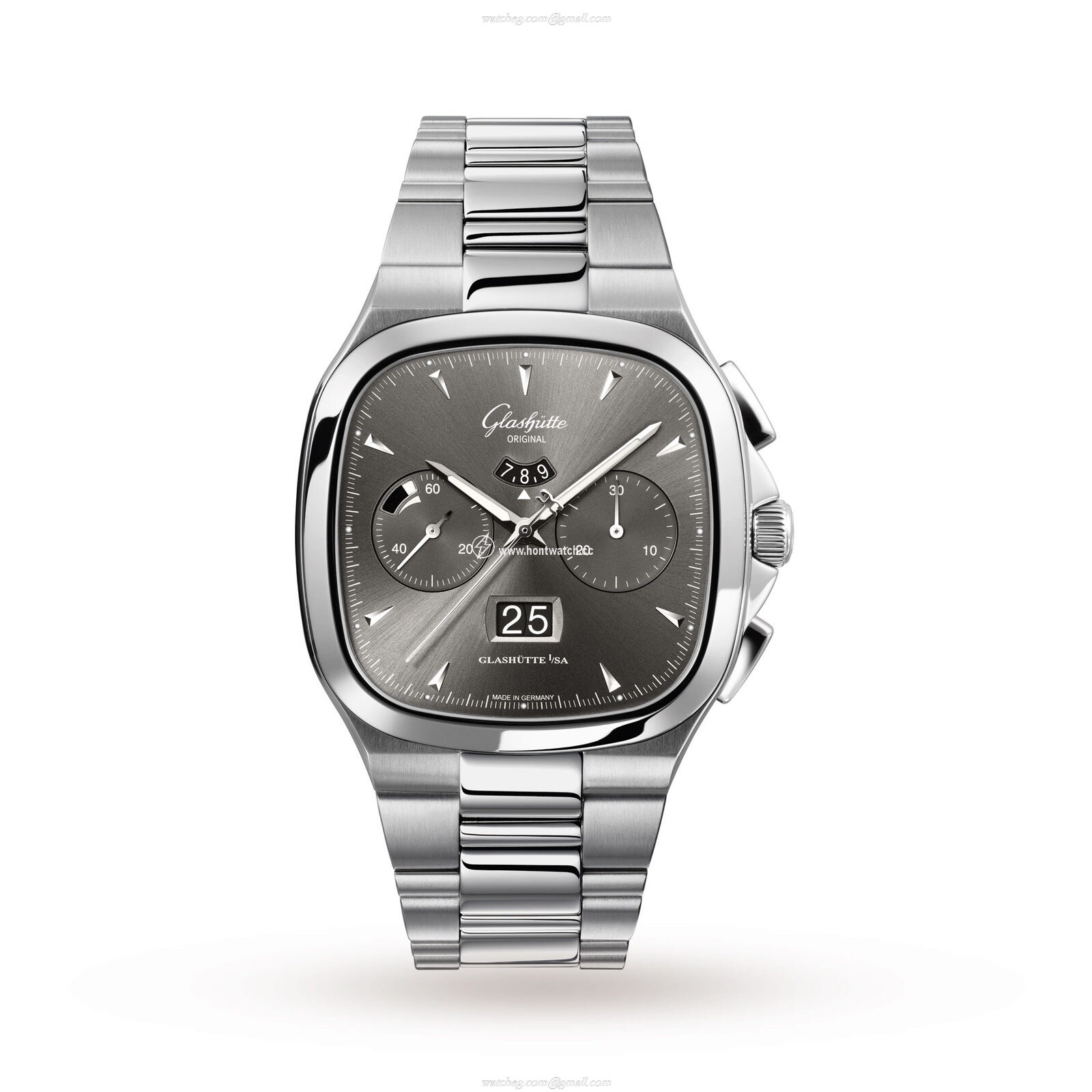 Glashutte Original Vintage 1-37-02-01-02-70 | 40mm Automatic Grey Dial