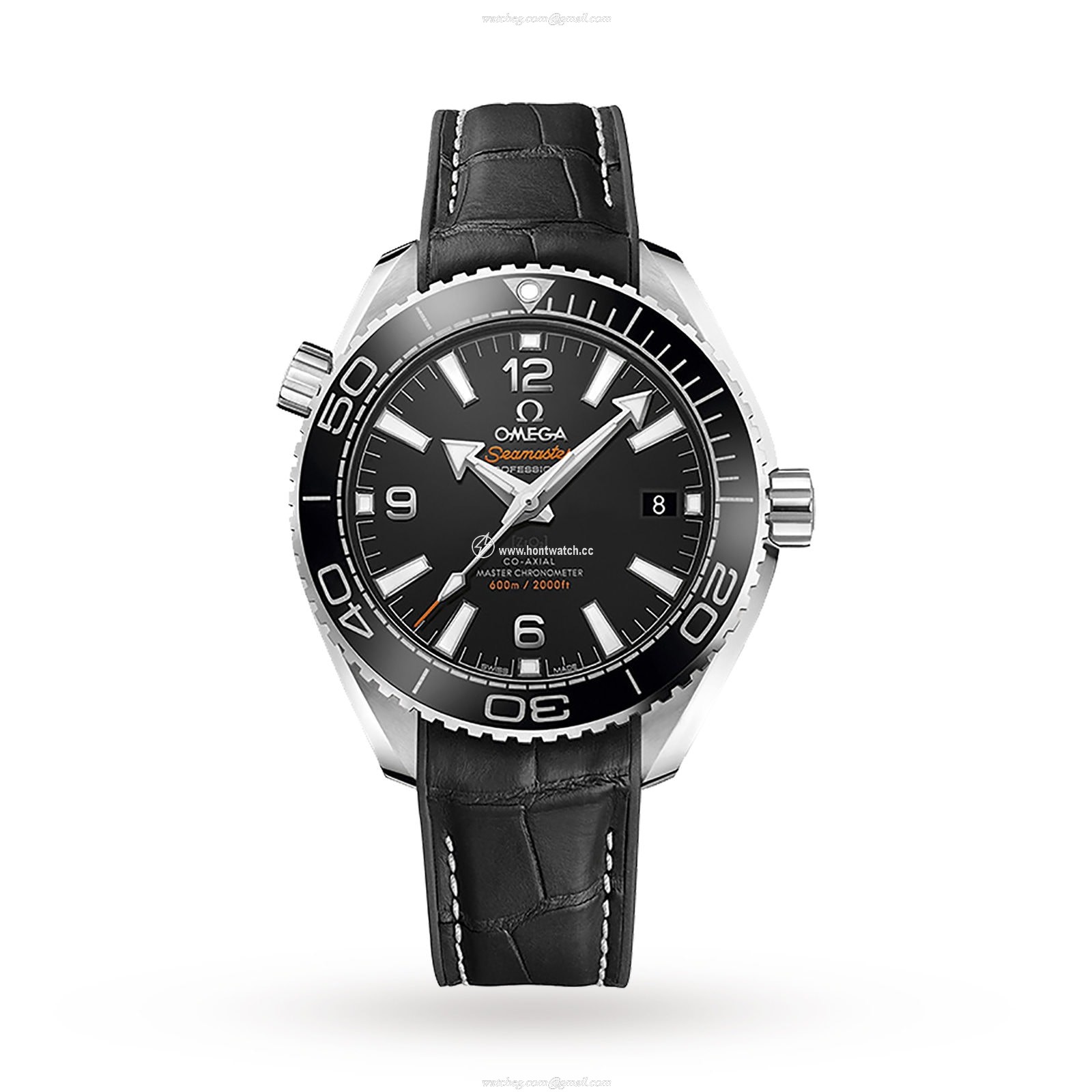 Omega Planet Ocean 39.5mm Automatic Black Dial Replica Watch | Stainless Steel