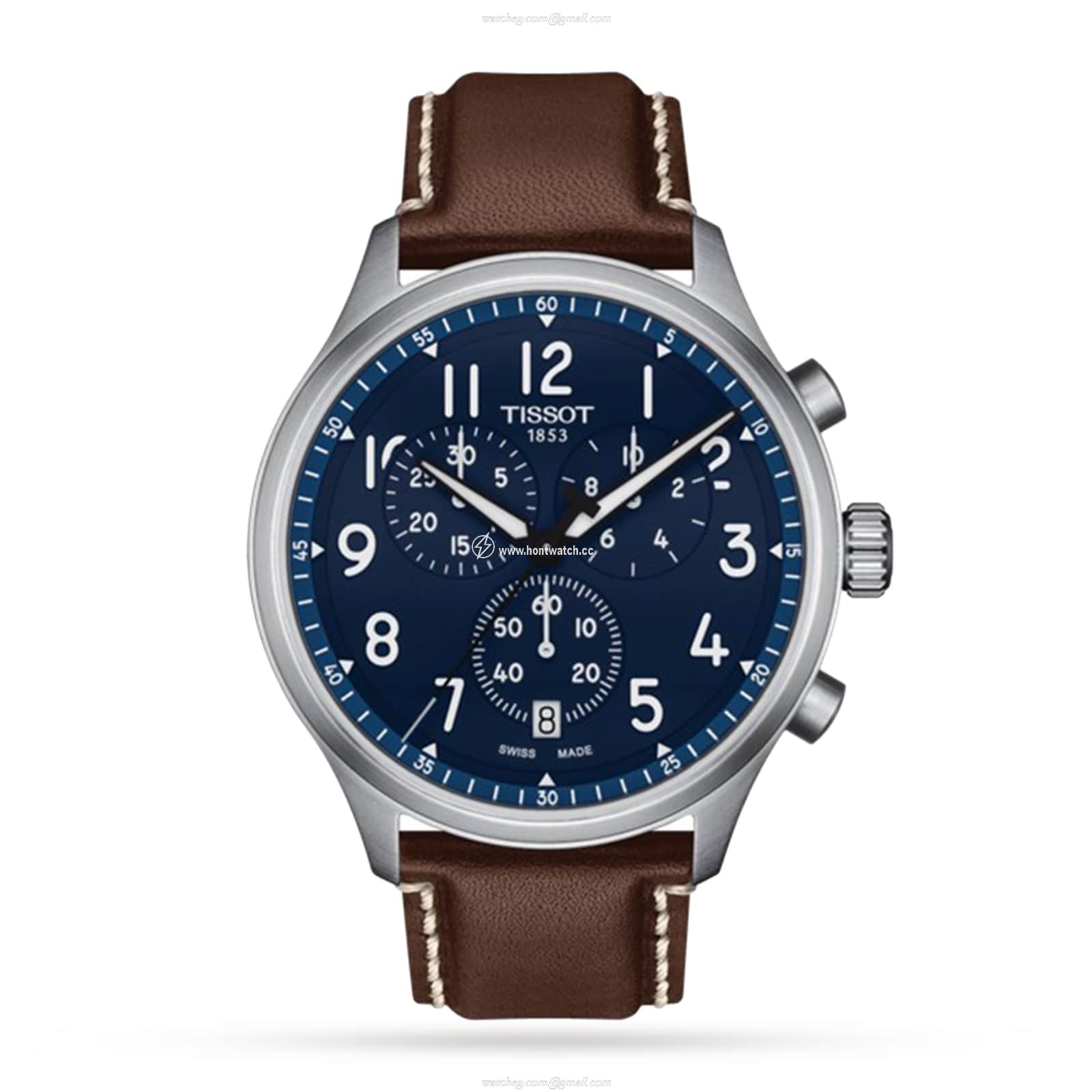 Tissot T-Sport Chrono XL | 45mm Blue Dial | Stainless Steel Quartz Watch