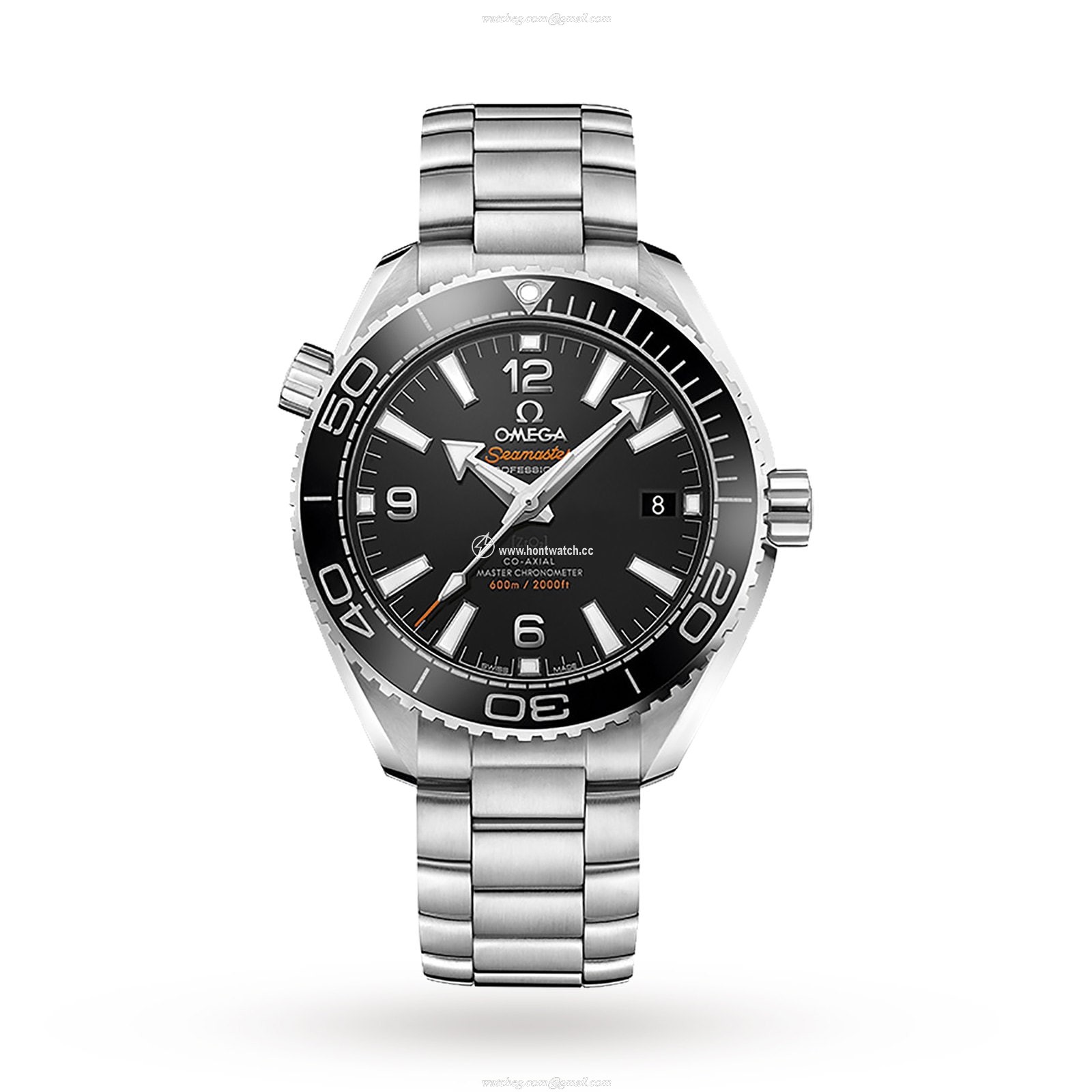 Omega Planet Ocean 39.5mm Automatic Black Dial Stainless Steel Watch