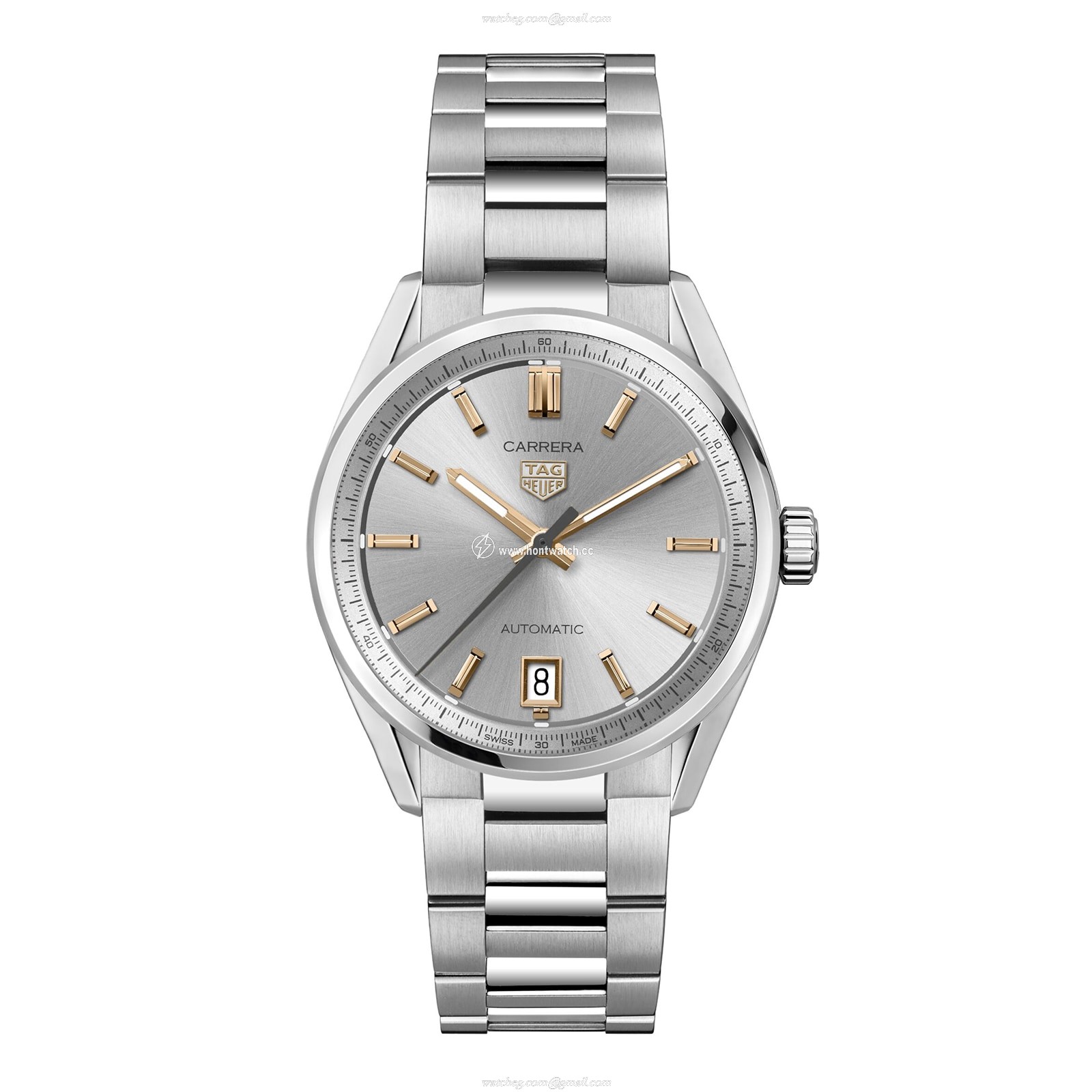 TAG Heuer Carrera WBN2310.BA0001 - 36mm Silver Dial Automatic Watch