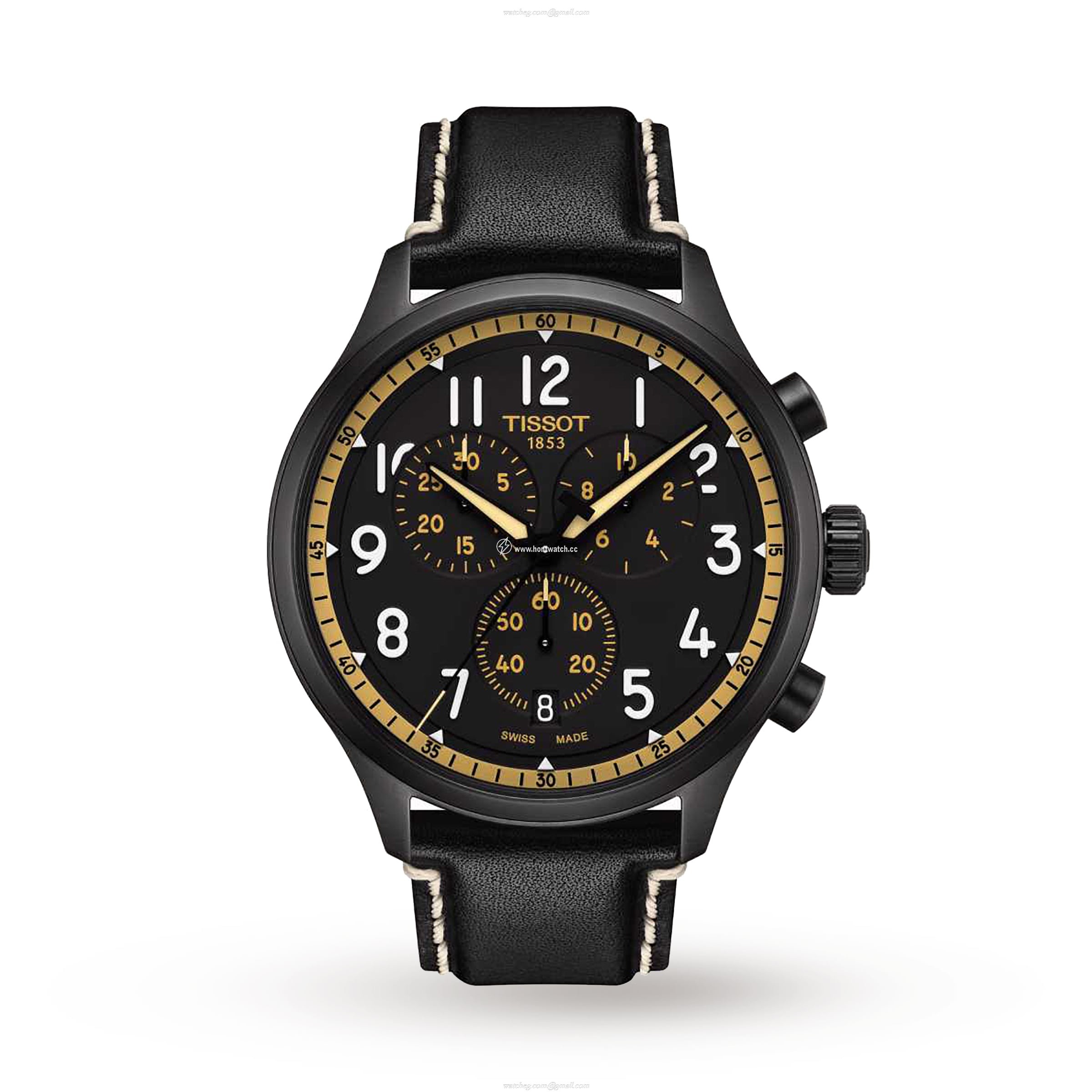 Tissot T-Sport Chrono XL | 45mm Black PVD & Stainless Steel Quartz Watch