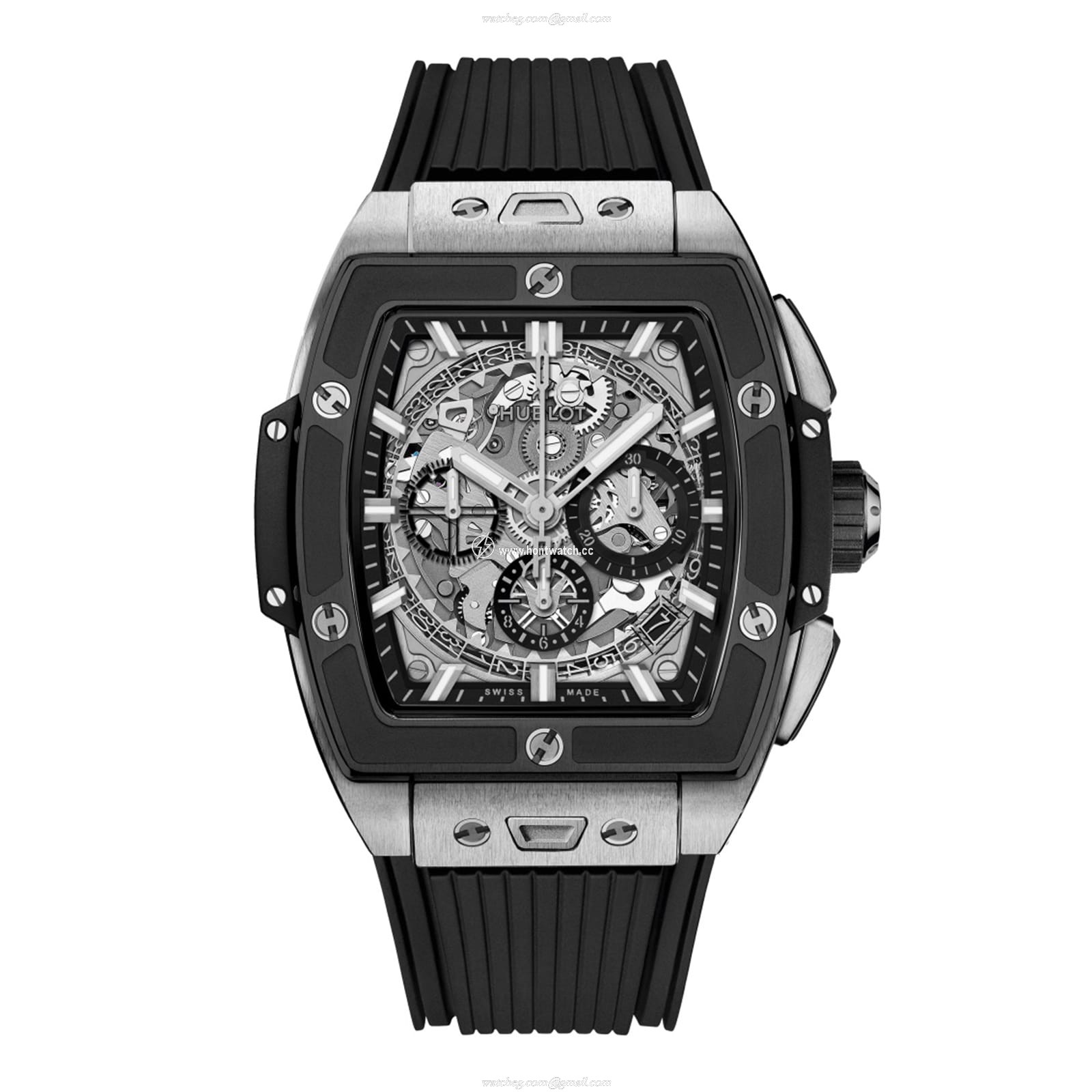 Hublot 642.NM.0170.RX | 42mm Ceramic & Titanium Automatic Grey Watch