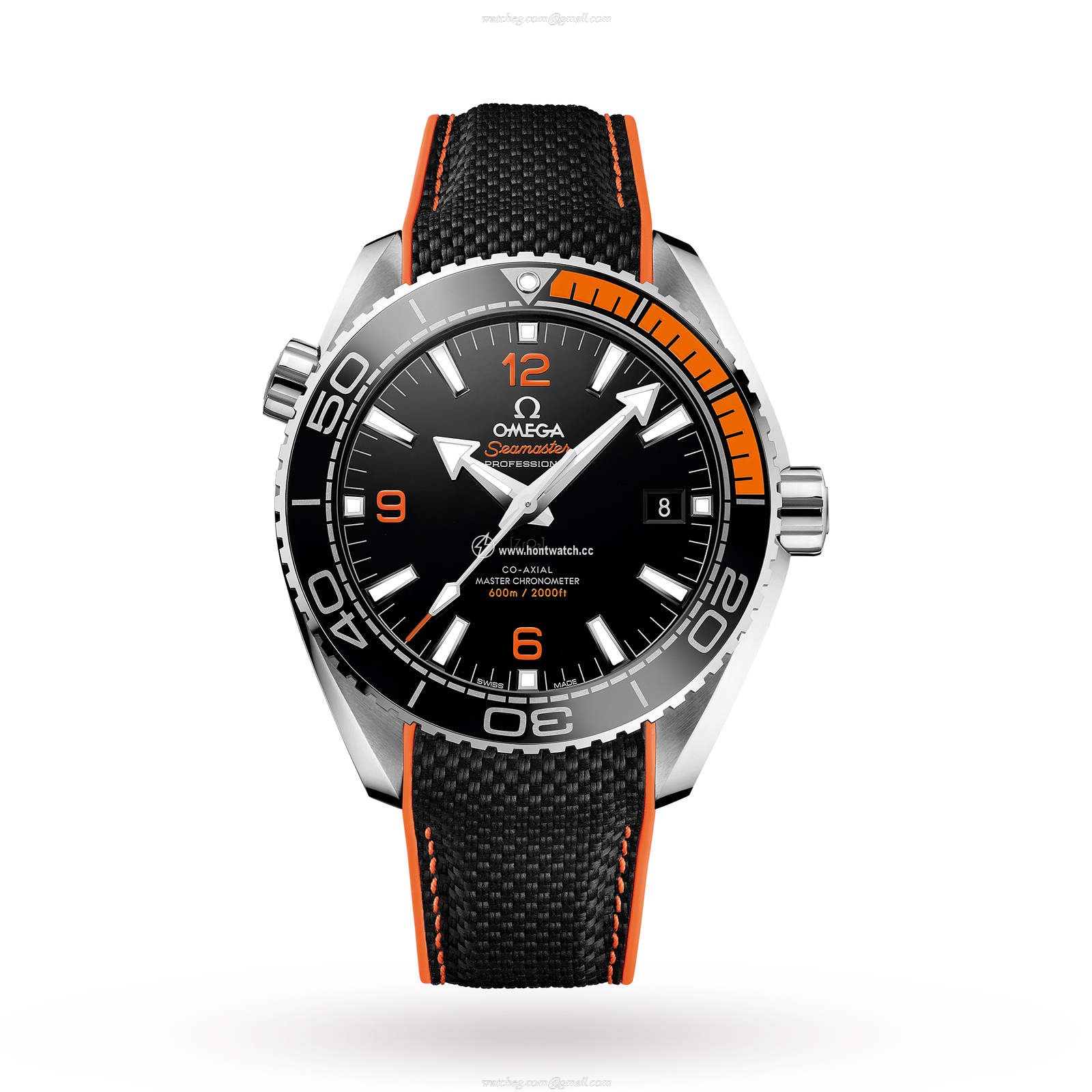 Omega Planet Ocean 43.5mm Automatic Black Dial Replica Watch | Stainless Steel