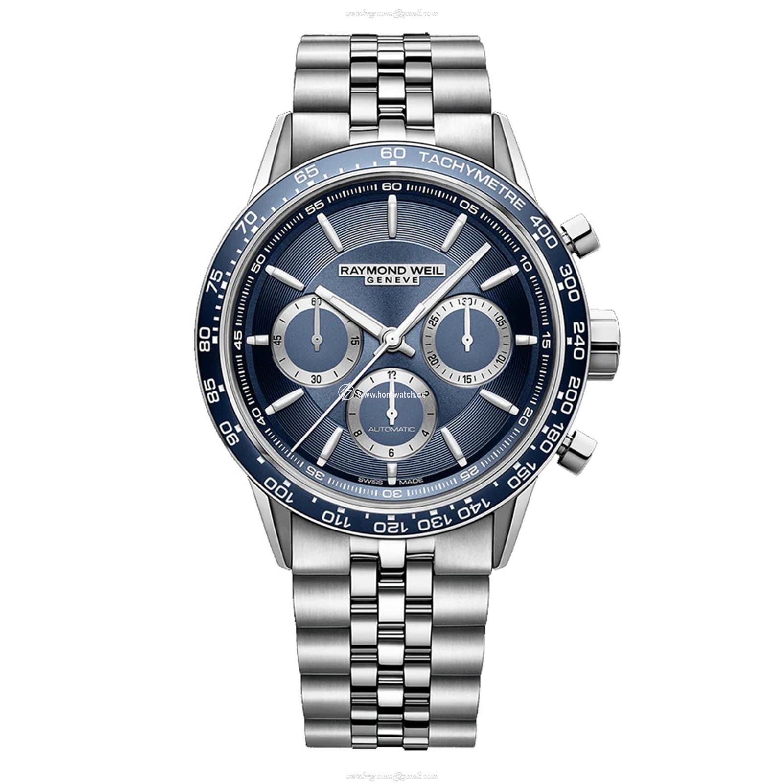 Raymond Weil Freelancer 7741-ST3-50021 | Automatic Blue Dial | 43.5mm Stainless Steel