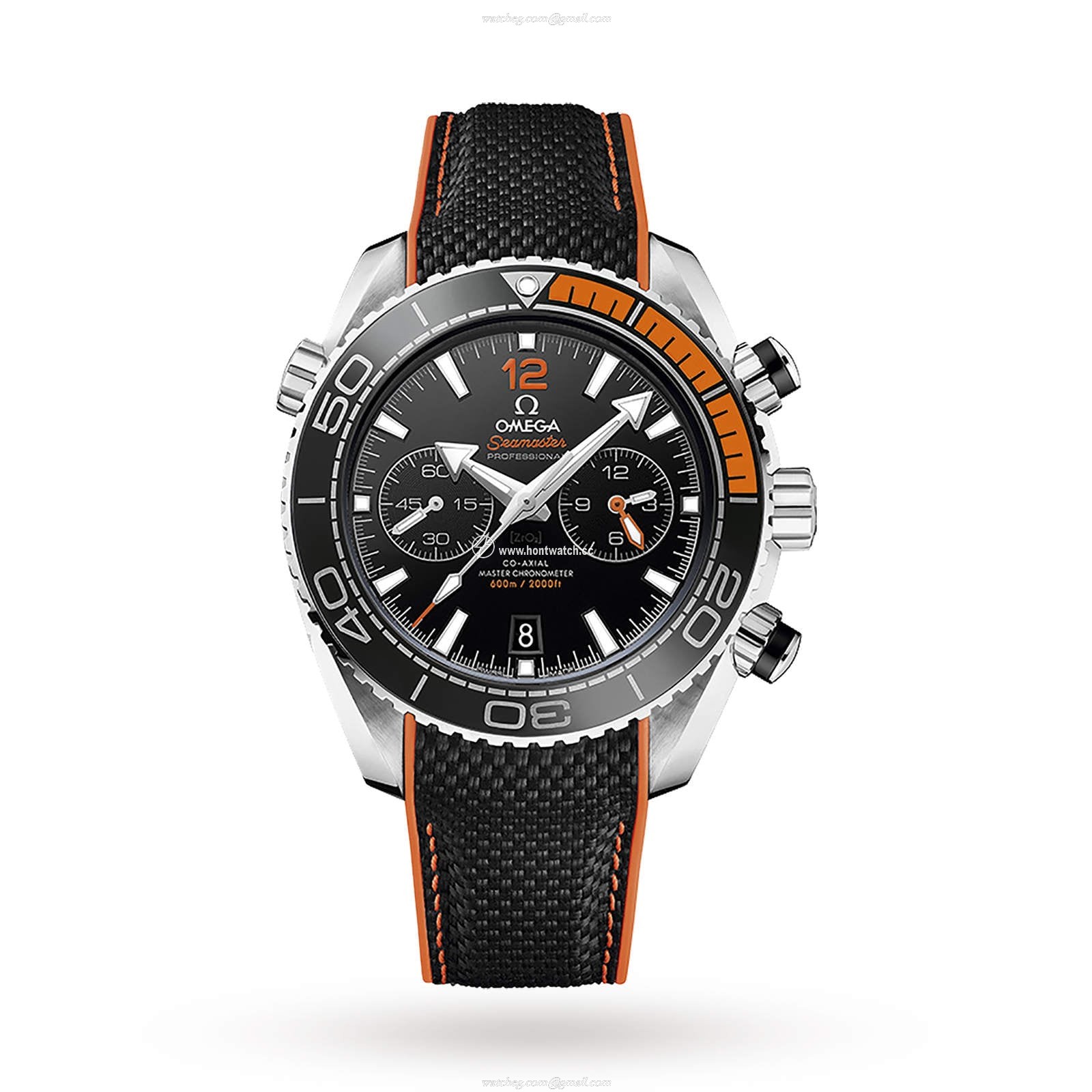 Omega Planet Ocean 45.5mm Automatic Black Dial Replica Watch | Stainless Steel