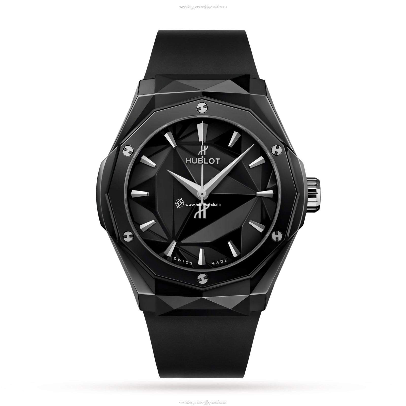 Hublot Classic Fusion Orlinski Ceramic Automatic Watch - 40mm Black Dial