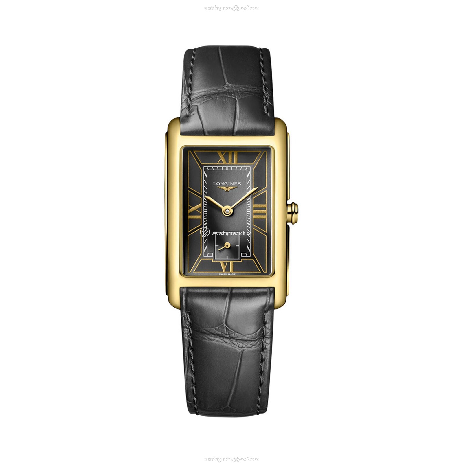 Longines Dolce Vita L55126752 | 18ct Yellow Gold Quartz Grey Watch