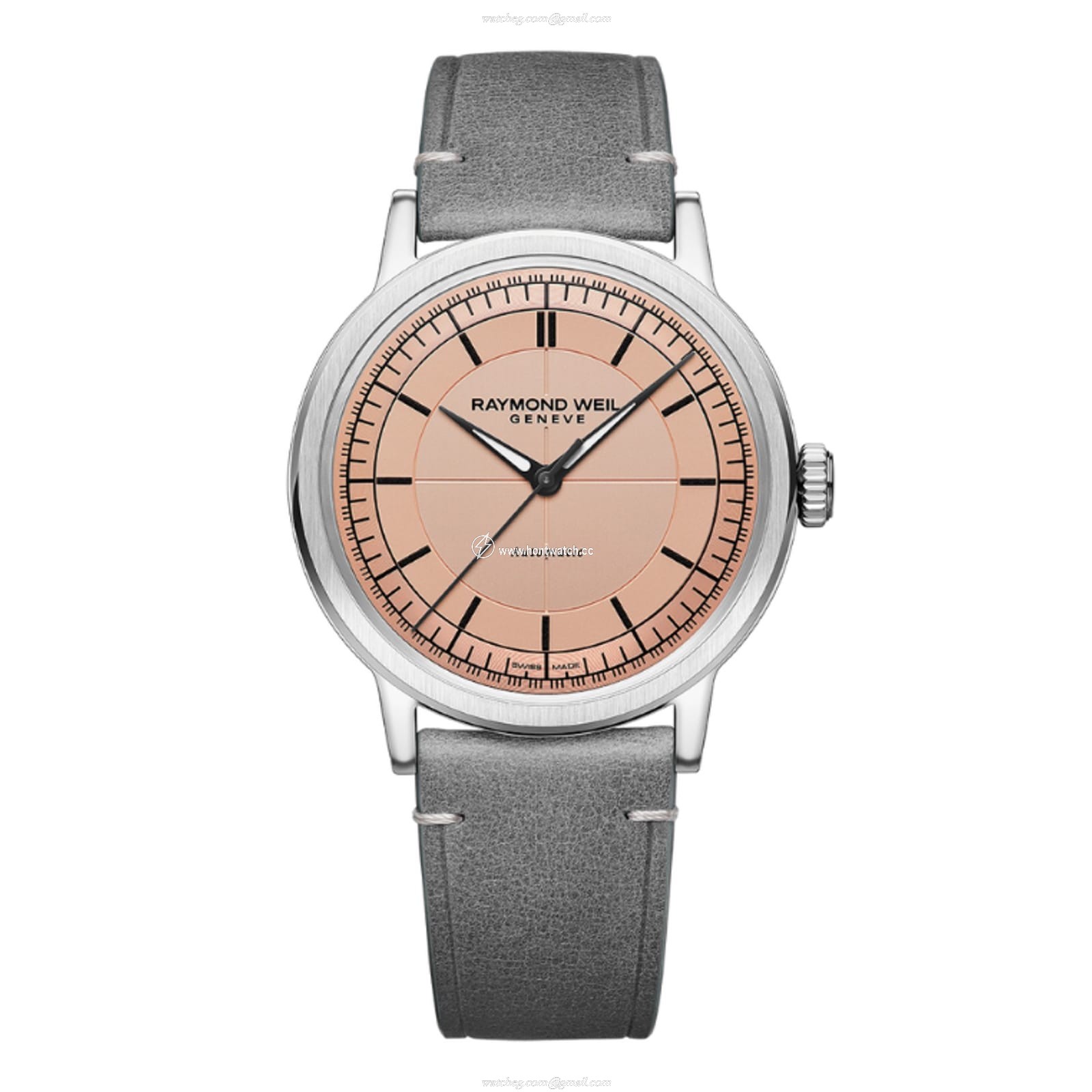 Raymond Weil Freelancer 2925-STC-80001 | Automatic Pink Dial | Stainless Steel