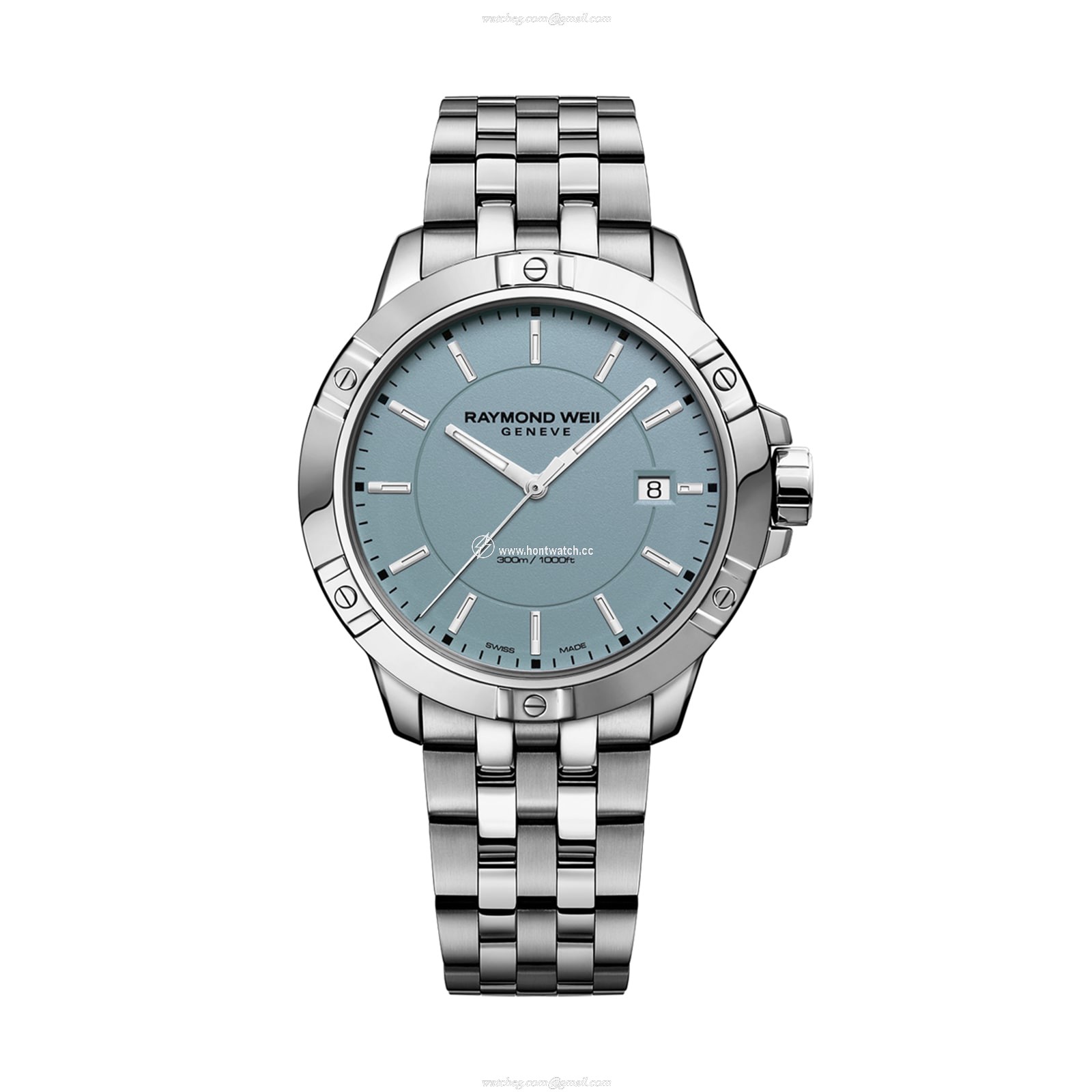 Raymond Weil Tango 8160-ST-50031 | Blue Dial Quartz Watch | 41mm Stainless Steel
