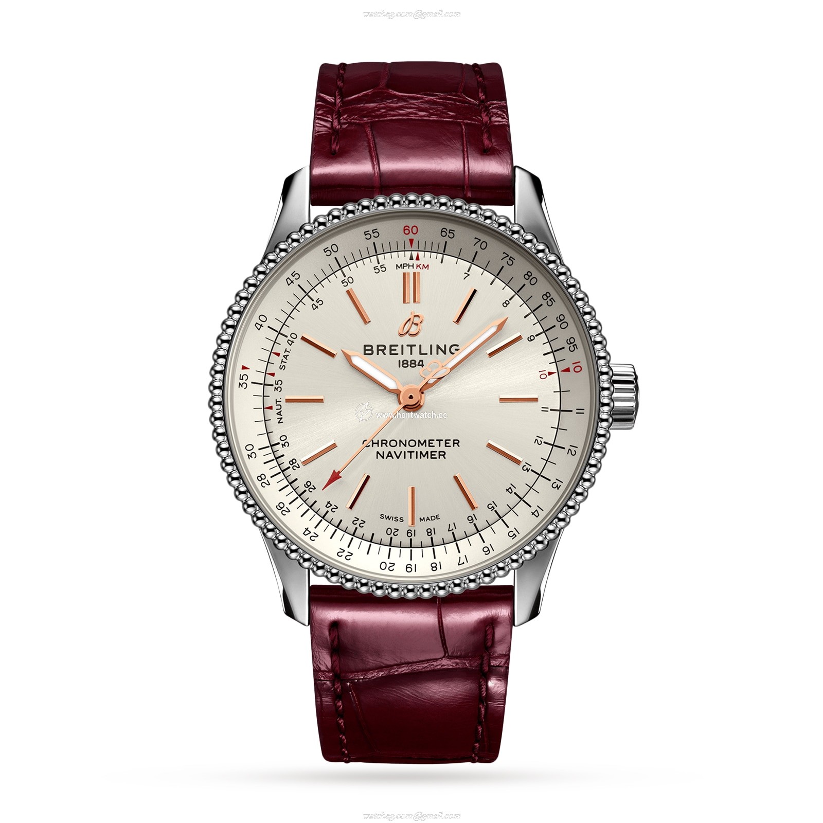 Breitling Navitimer 35mm Automatic Silver Dial | Stainless Steel Watch
