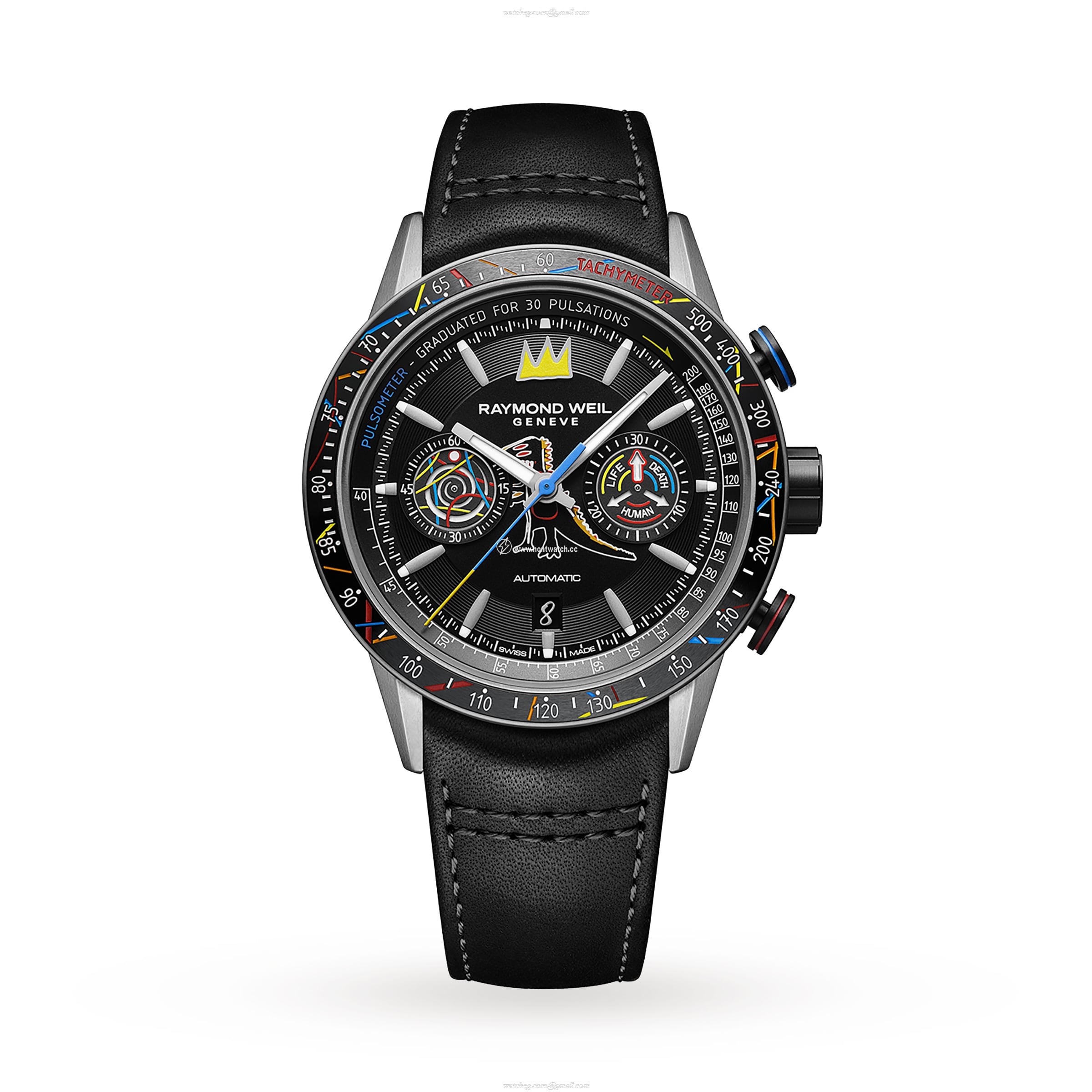 Raymond Weil Freelancer 7780-TIC-JMB01 | Titanium Automatic Black Watch