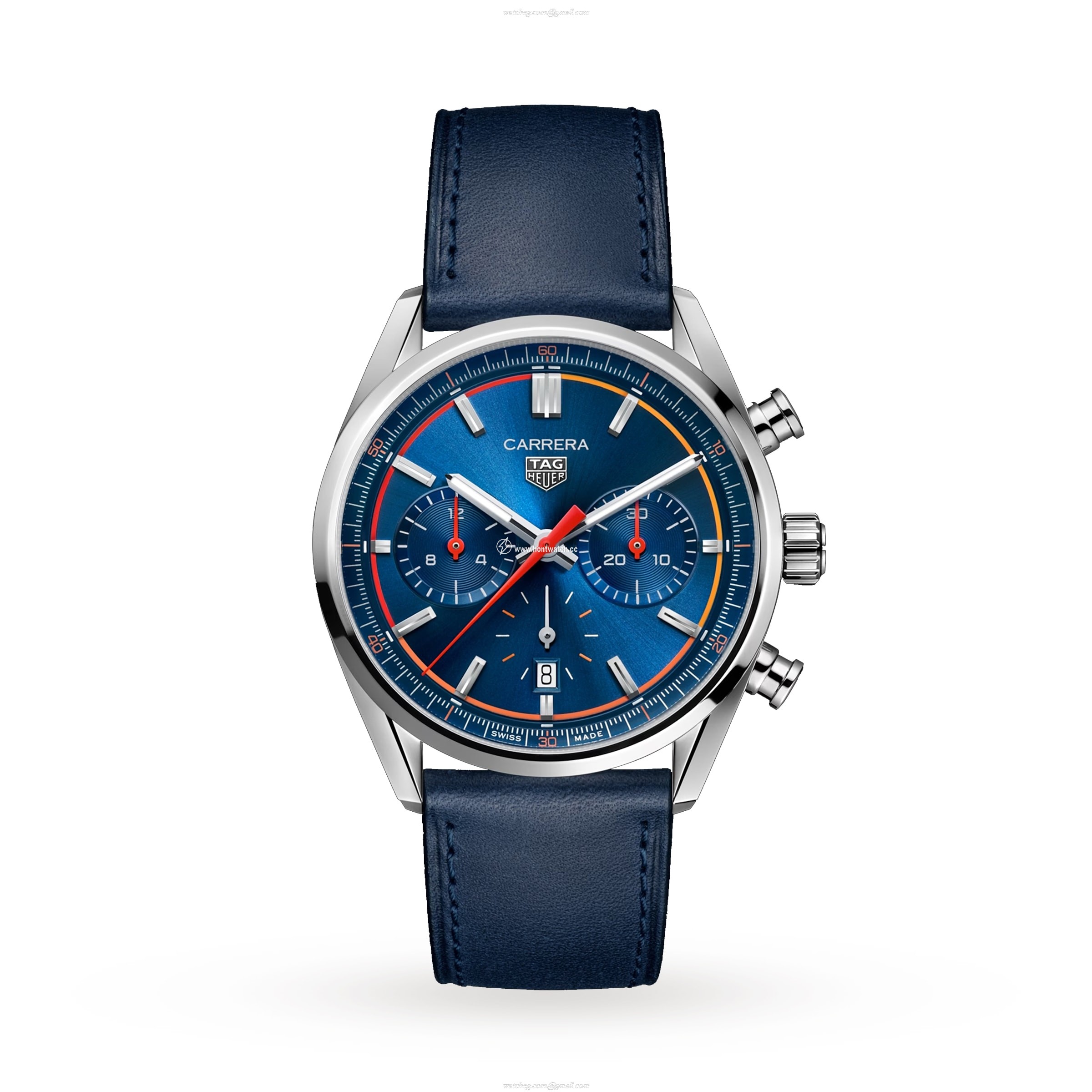 TAG Heuer Carrera CBN201D.FC6543 - 42mm Blue Automatic Watch