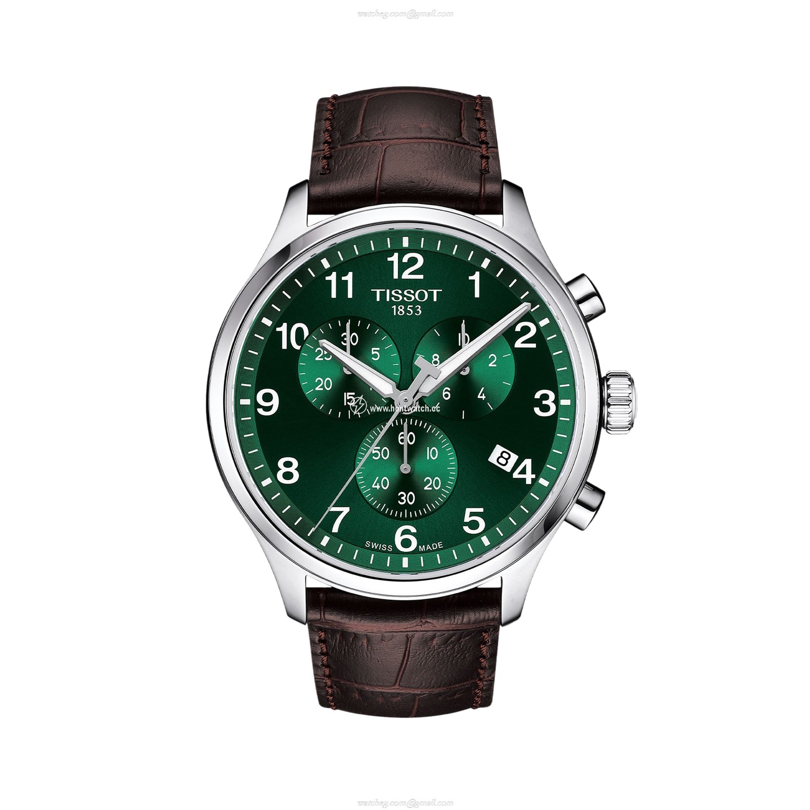 Tissot T-Sport Chrono XL | 45mm Green Dial | Stainless Steel Quartz Watch